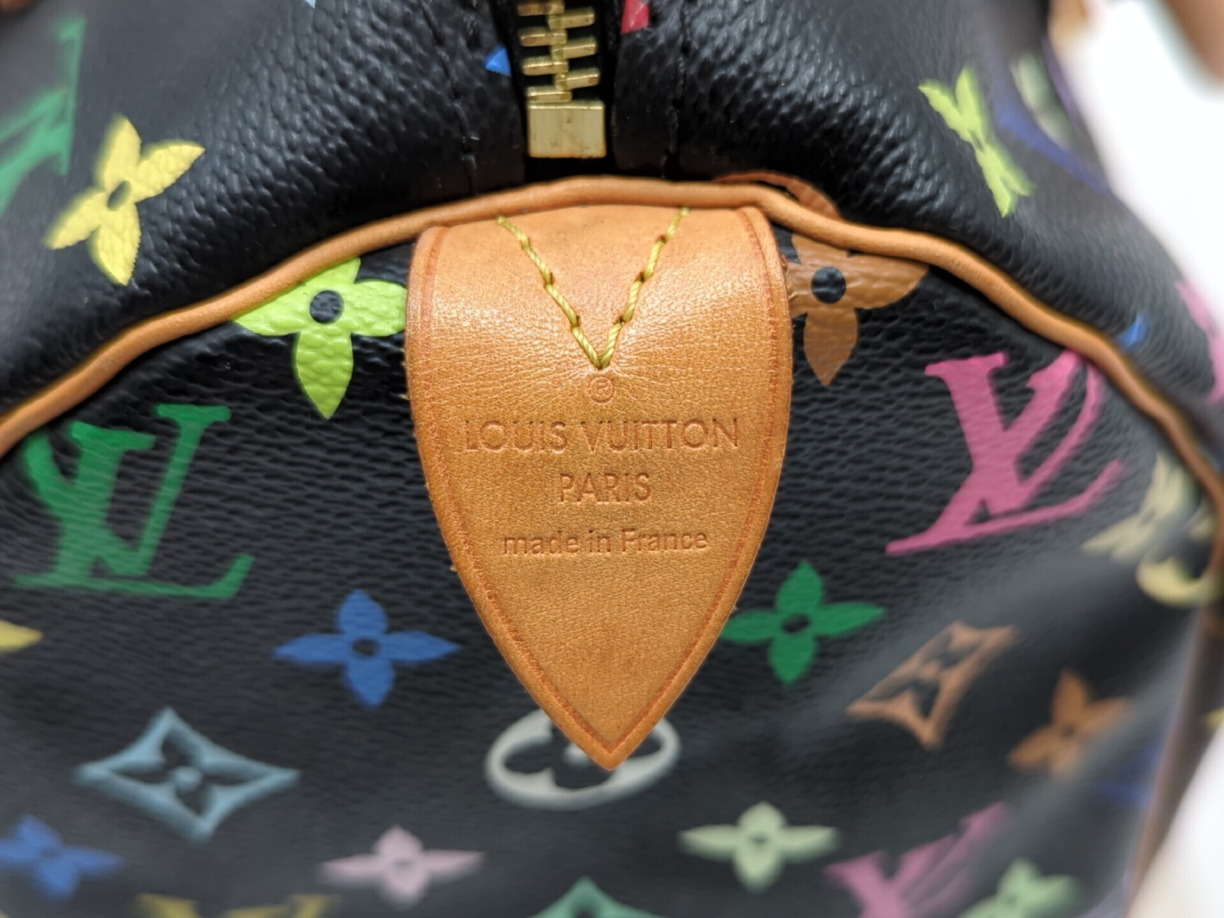 M92642 Monogram Multicolor Speedy 30 Noir Handbag — view 12