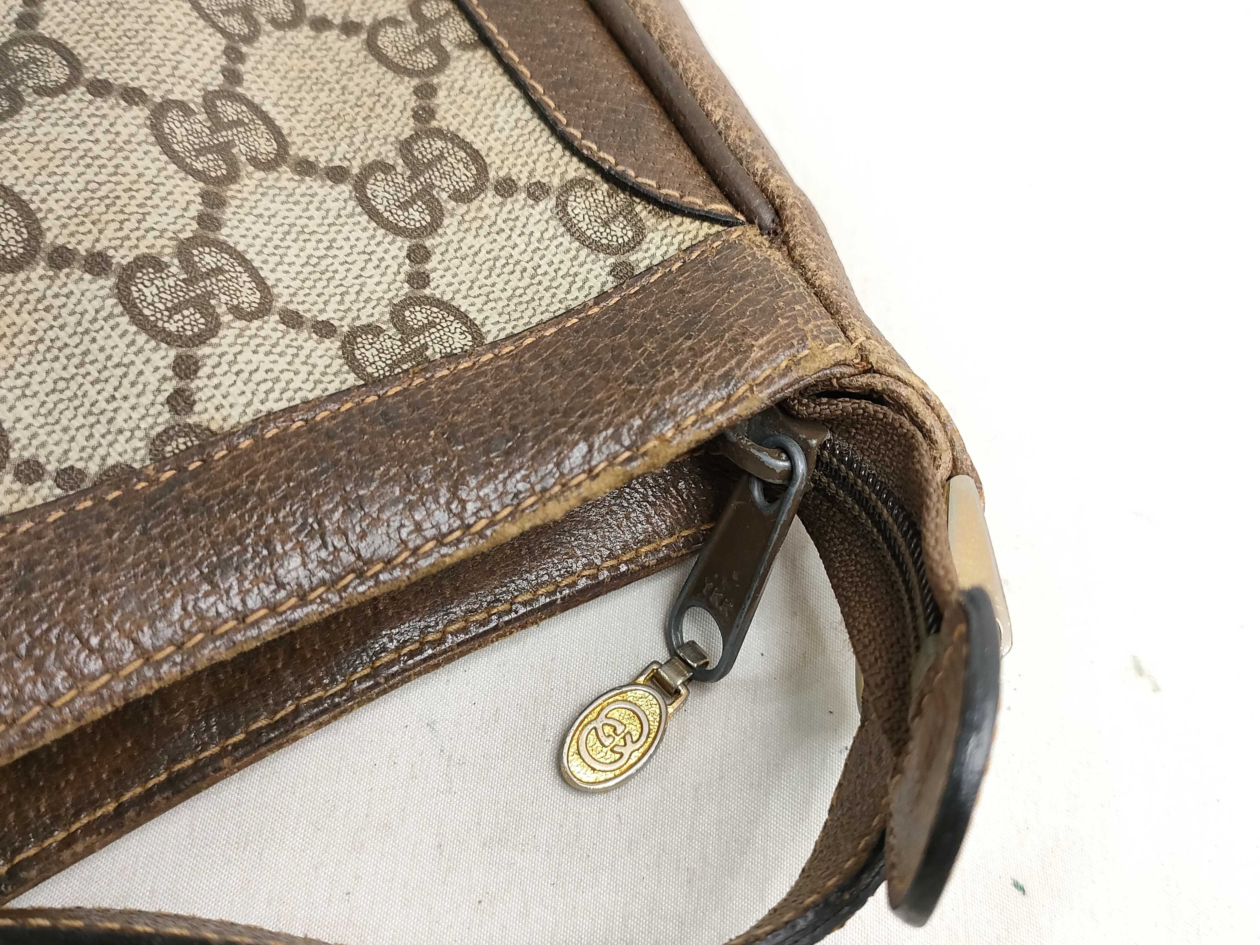 GG Supreme Sherry Line Shoulder Bag — view 13
