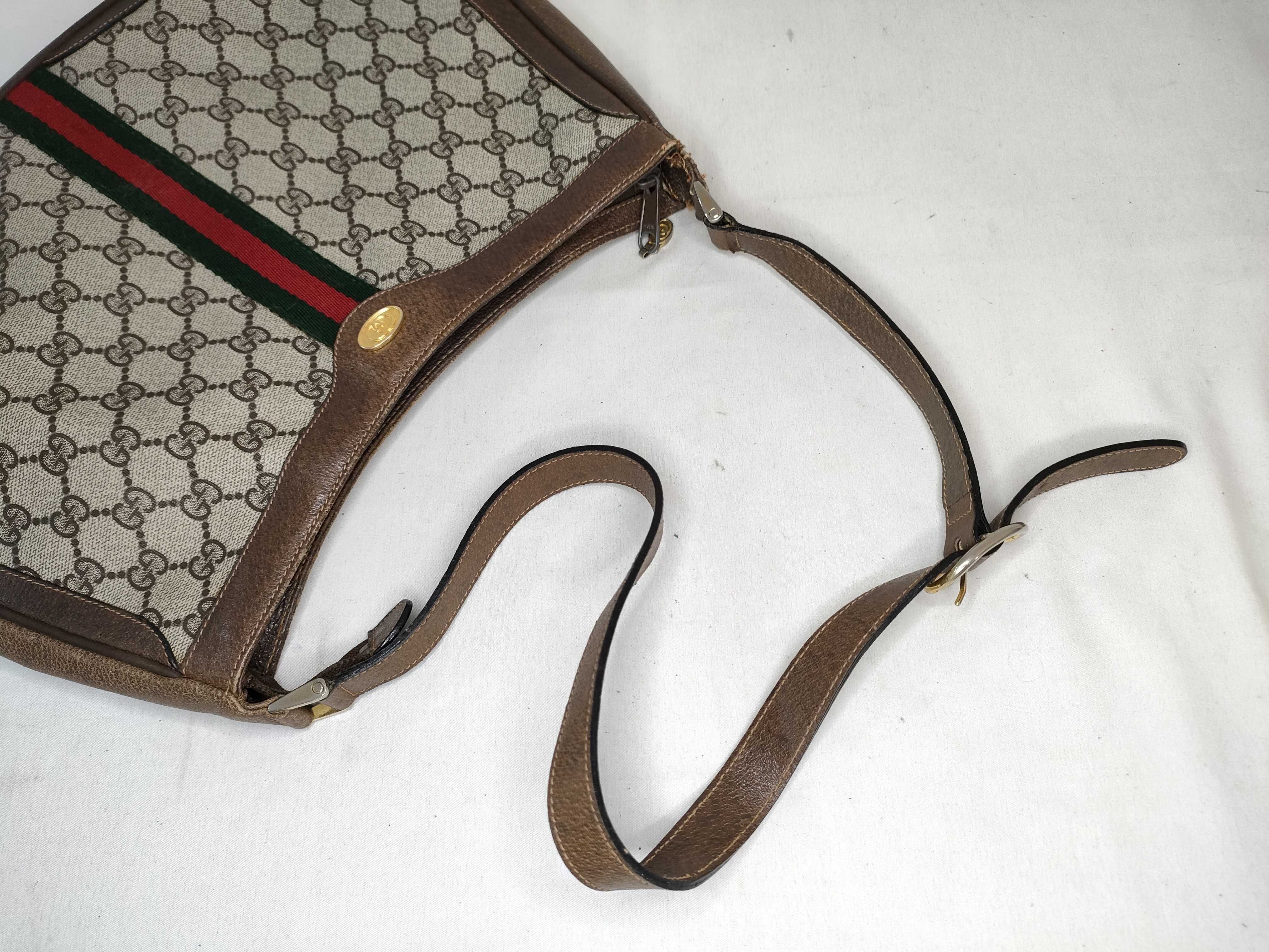 GG Supreme Sherry Line Shoulder Bag — view 3