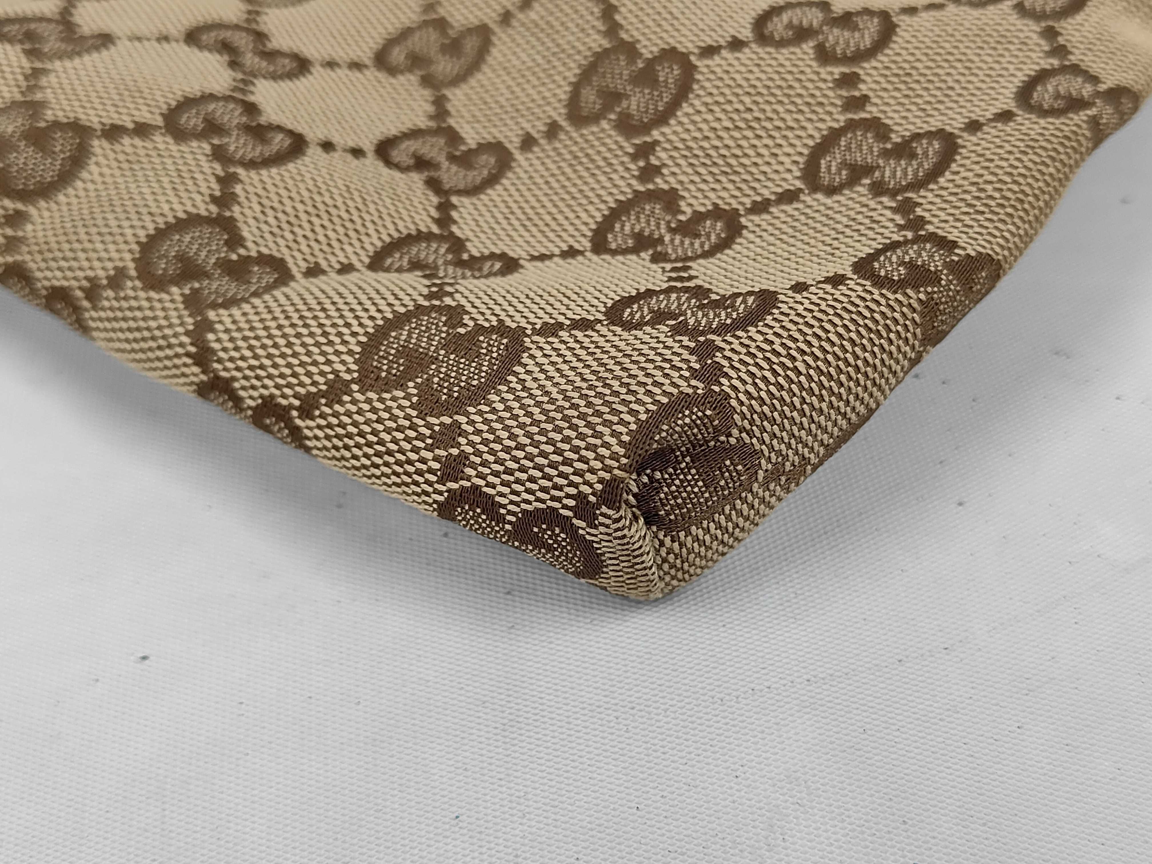 GG Canvas Sherry Waist Bag, Brown — view 4