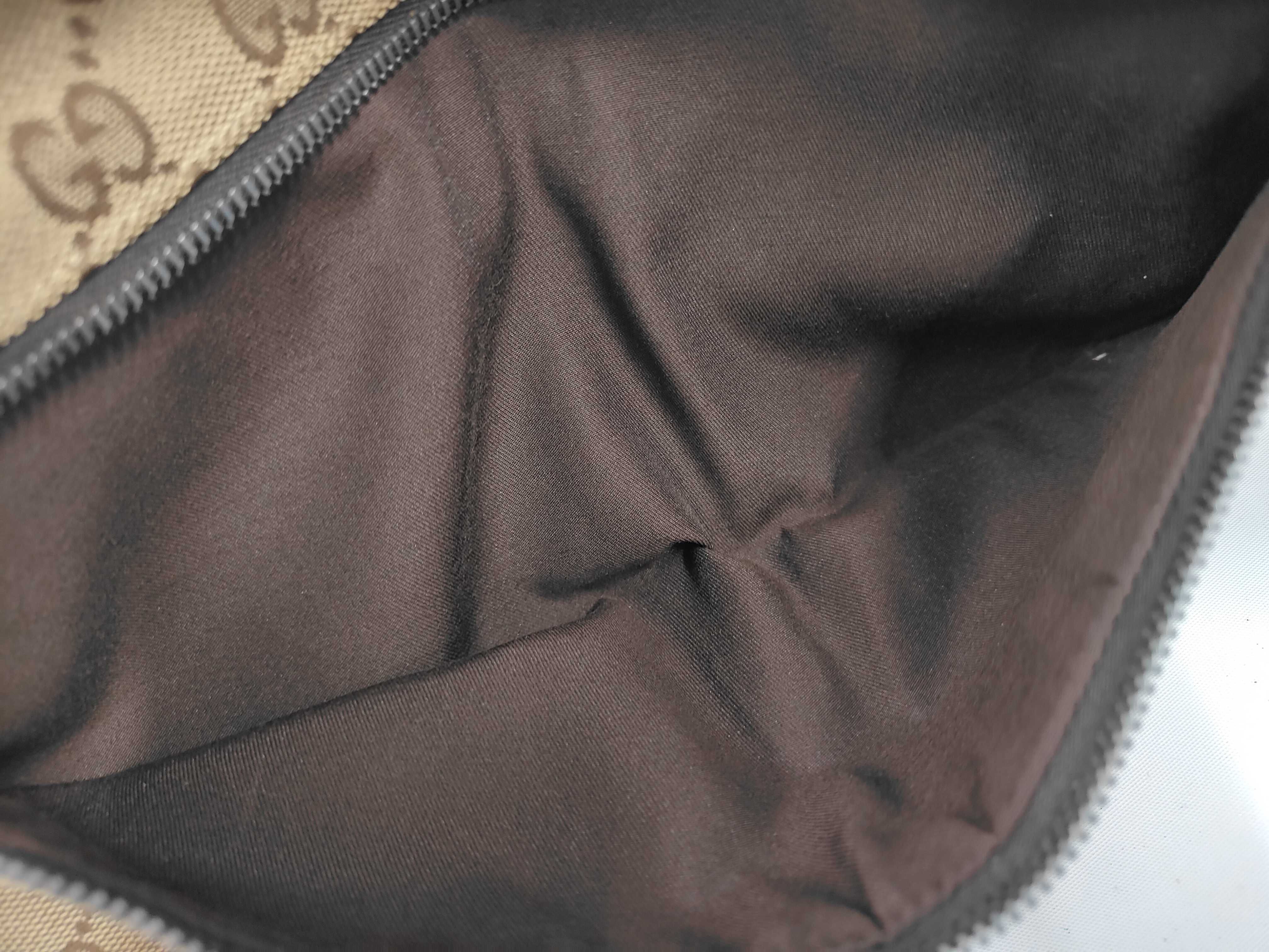 GG Canvas Sherry Waist Bag, Brown — view 7