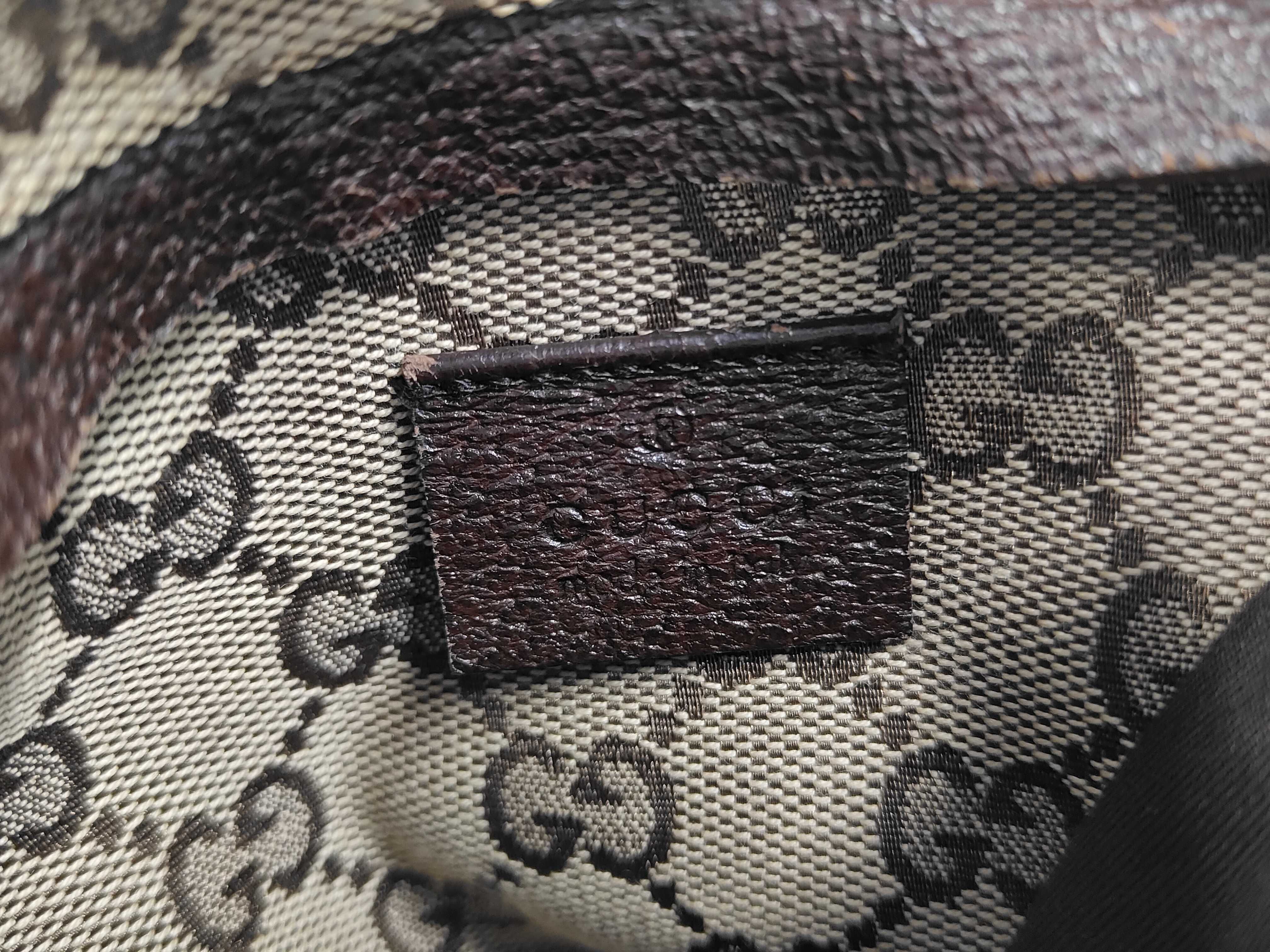 GG Canvas Sherry Waist Bag, Brown — view 8