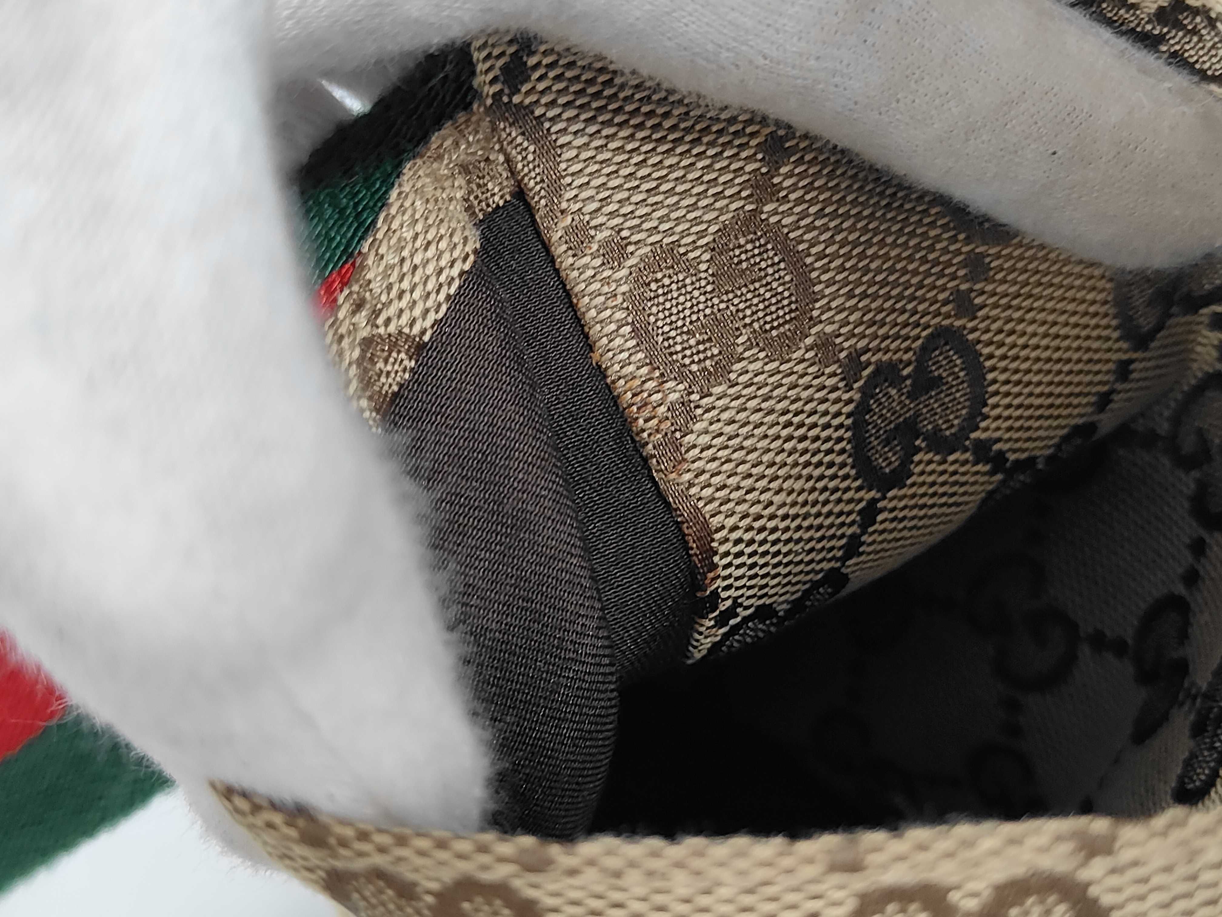 GG Canvas Sherry Waist Bag, Brown — view 10