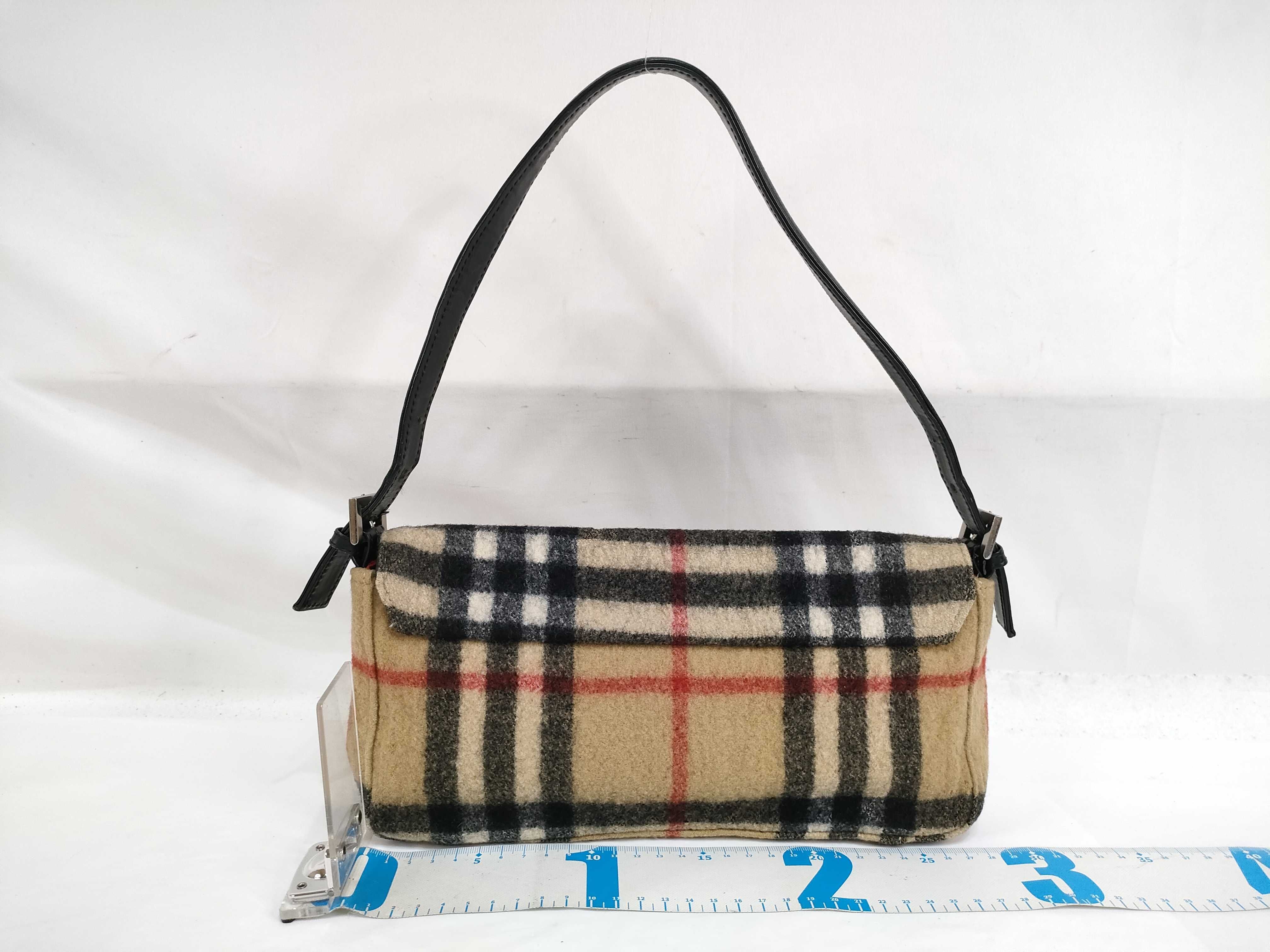 Nova Check Wool Handbag — view 2
