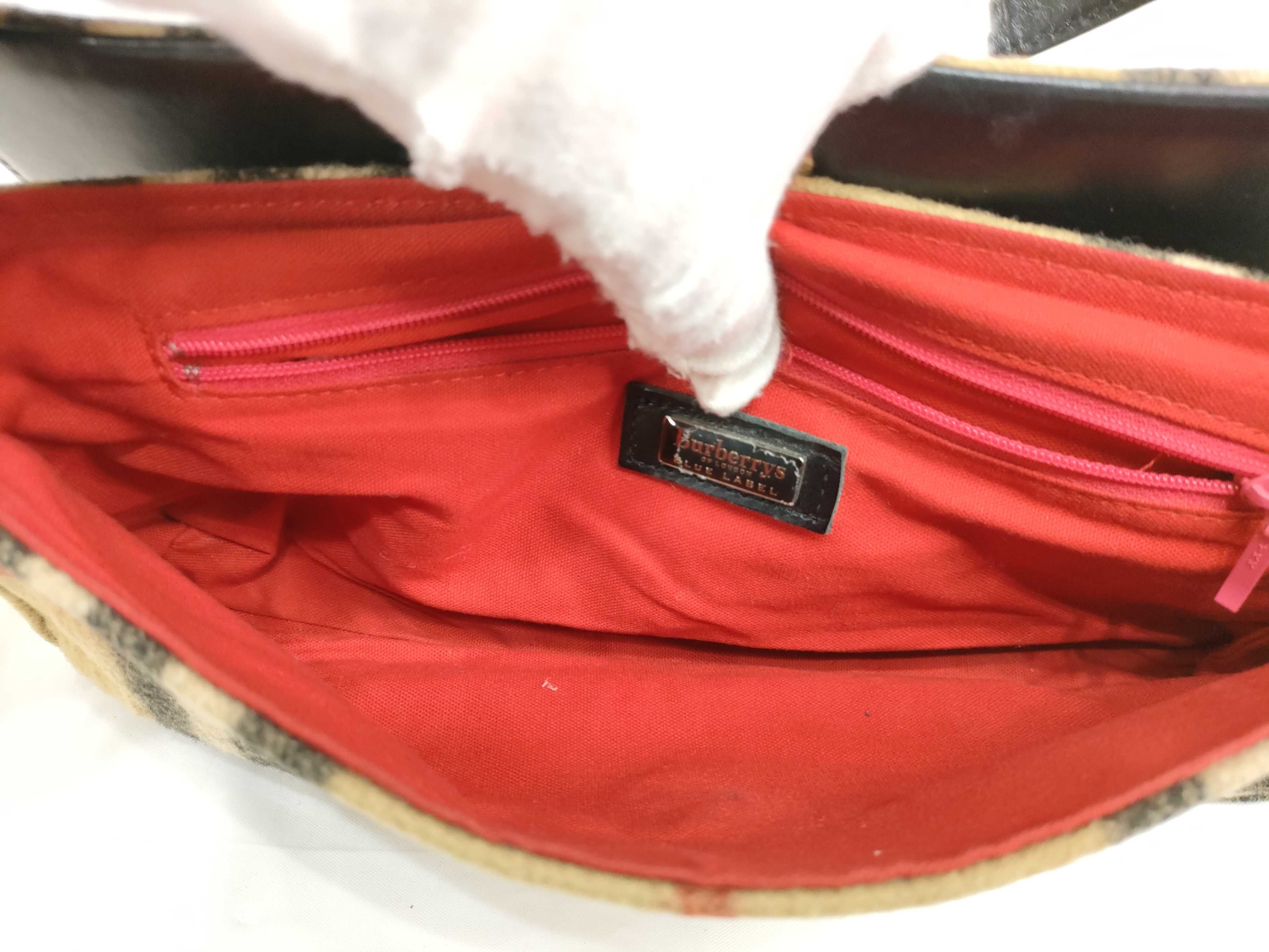 Nova Check Wool Handbag — view 12