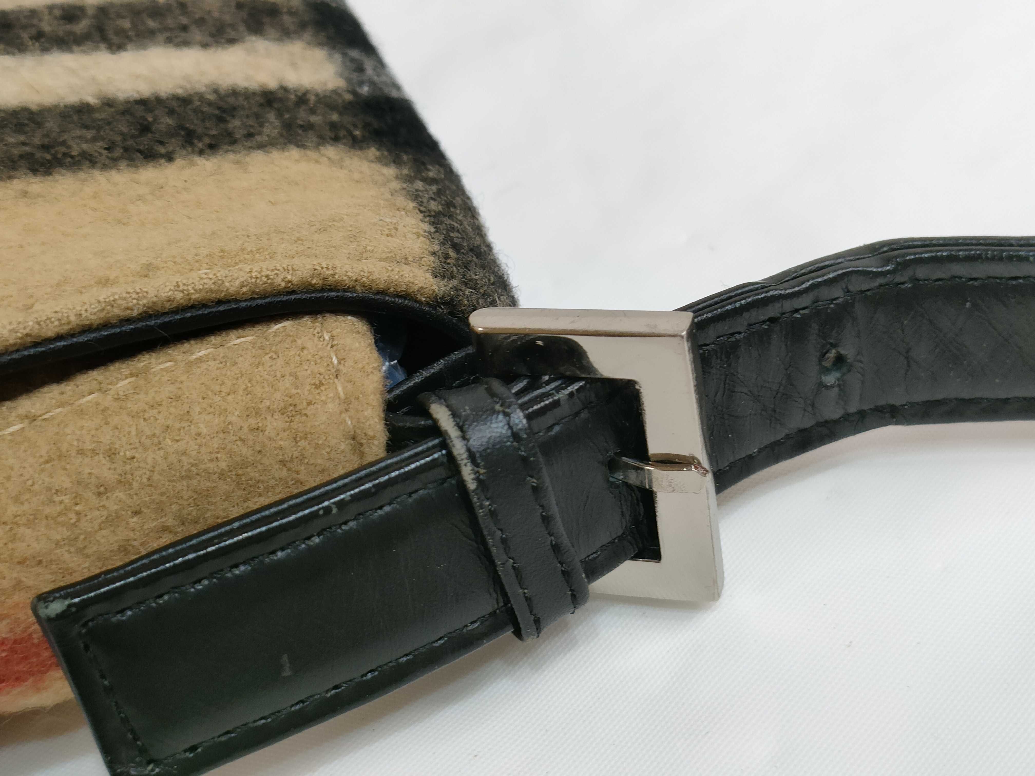 Nova Check Wool Handbag — view 4