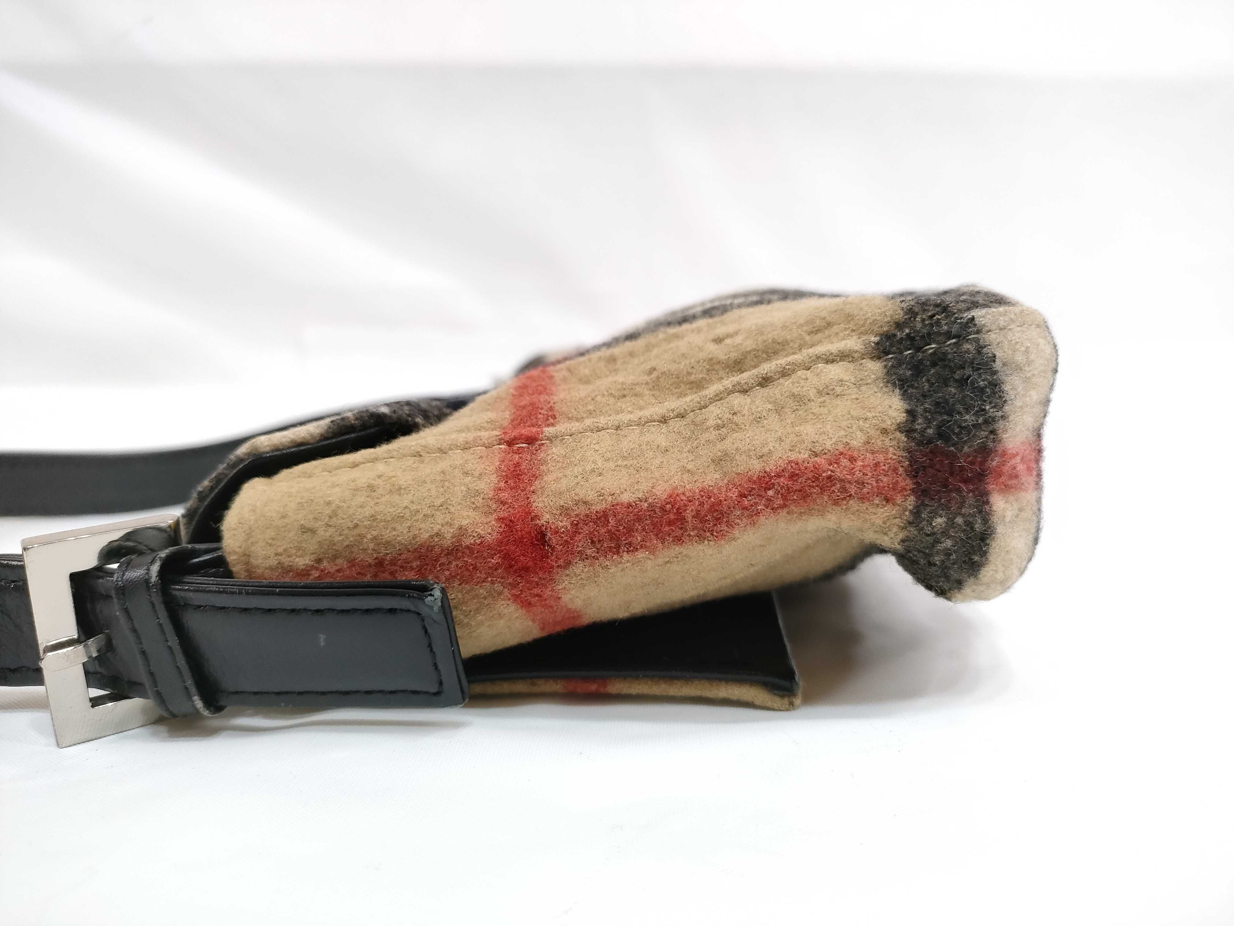 Nova Check Wool Handbag — view 7