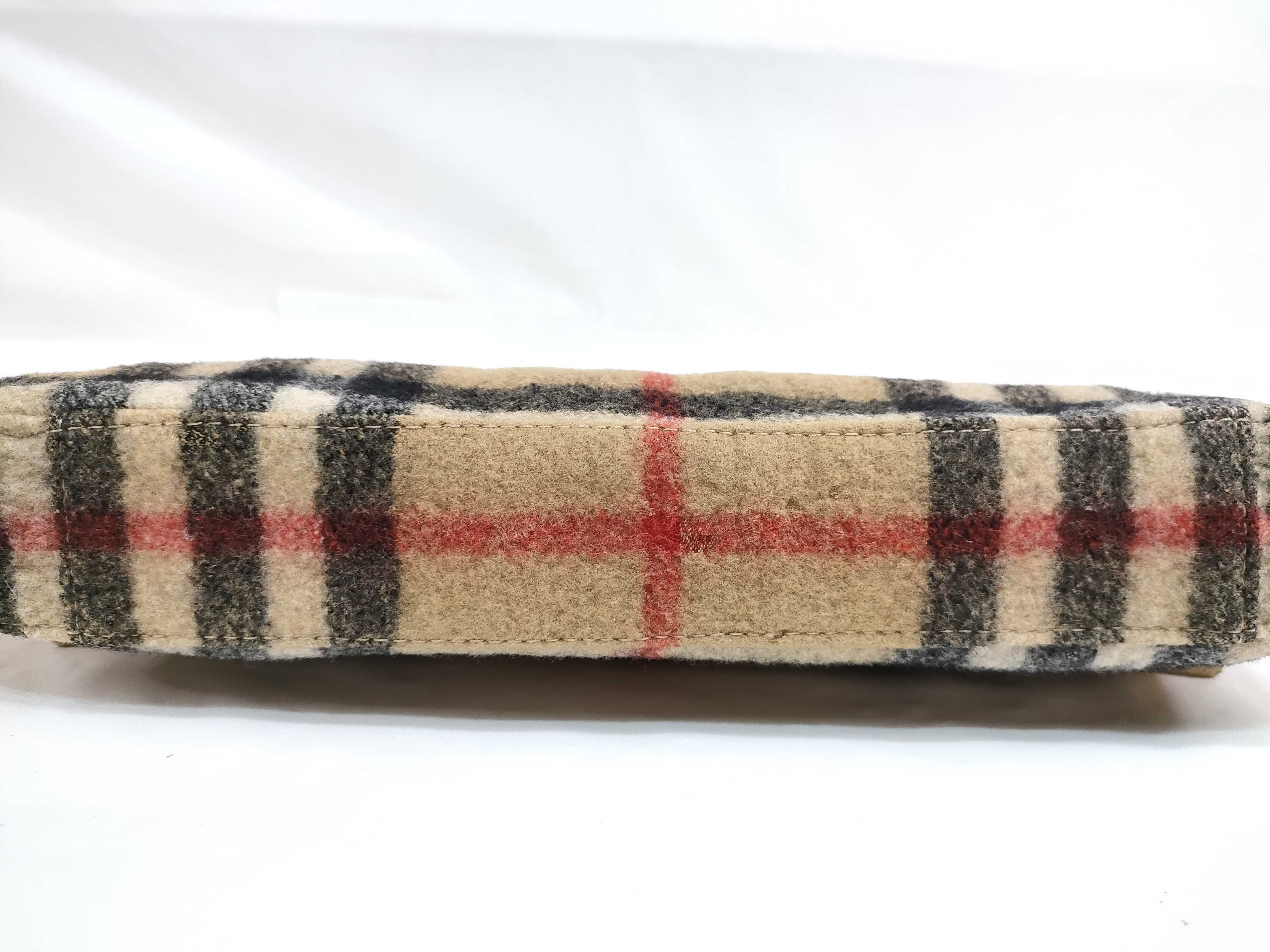 Nova Check Wool Handbag — view 8