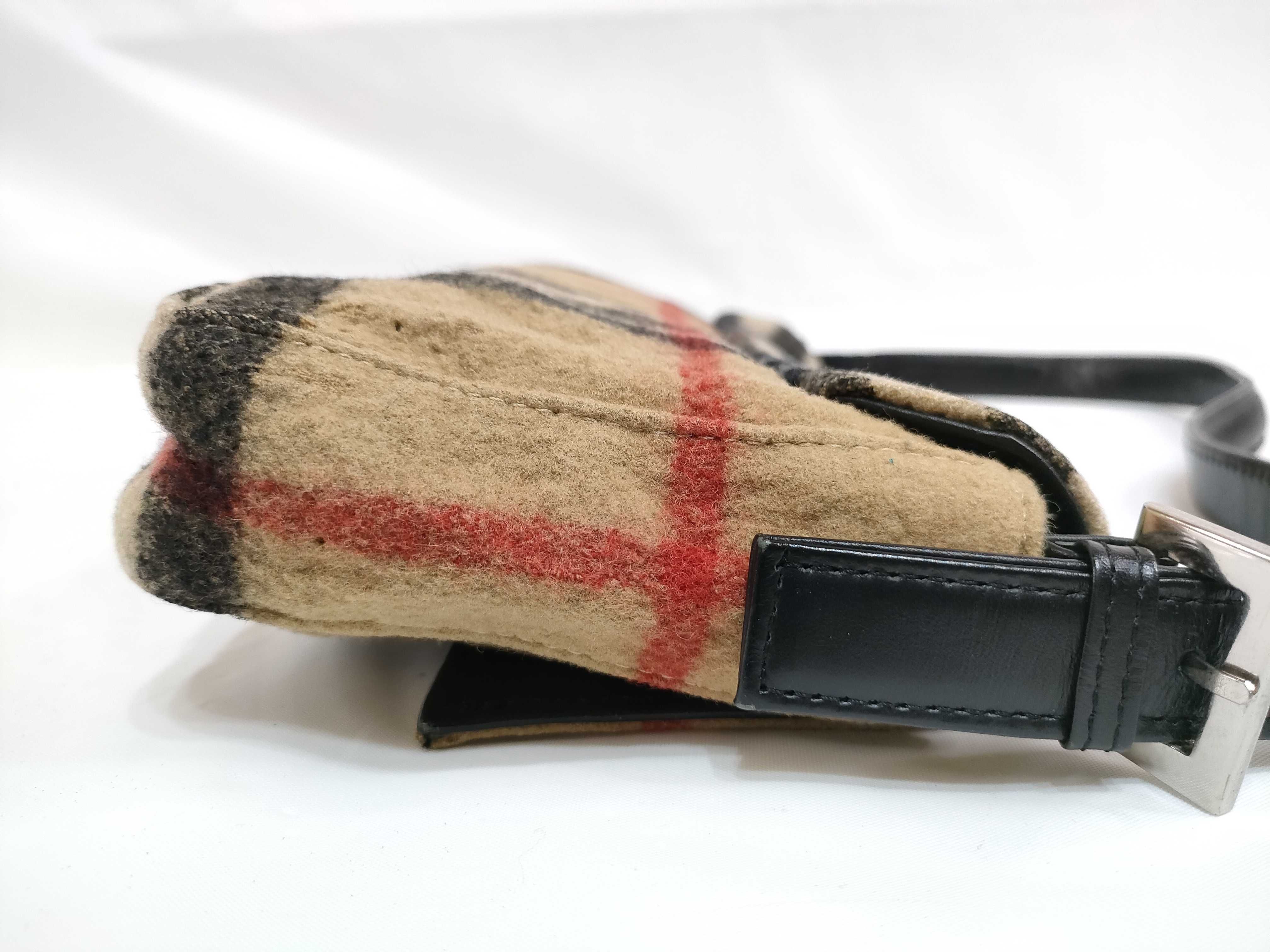 Nova Check Wool Handbag — view 9