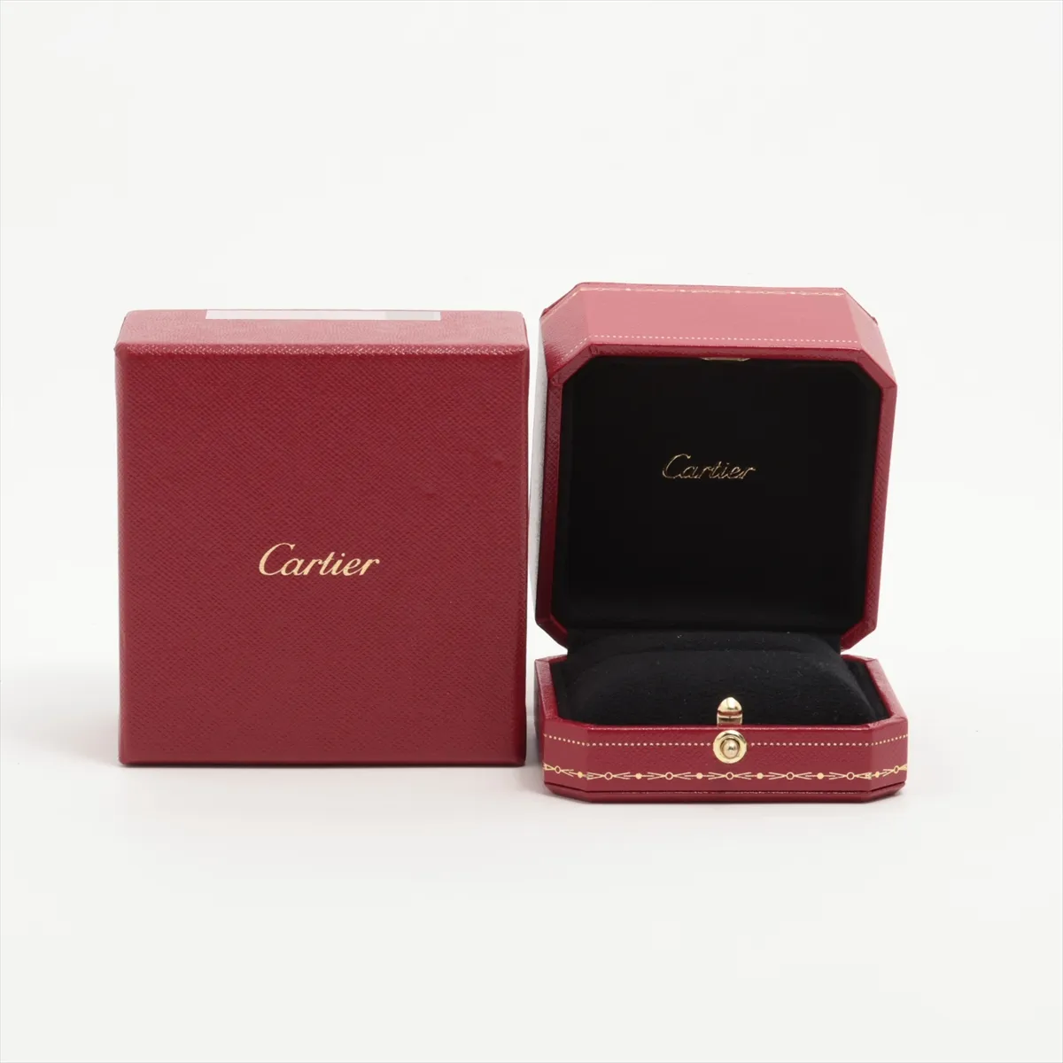 Maillon Panthère 4-Diamond Ring, 750 (Yellow Gold), 4.3g, Size 54, Initial LPL027 — view 5