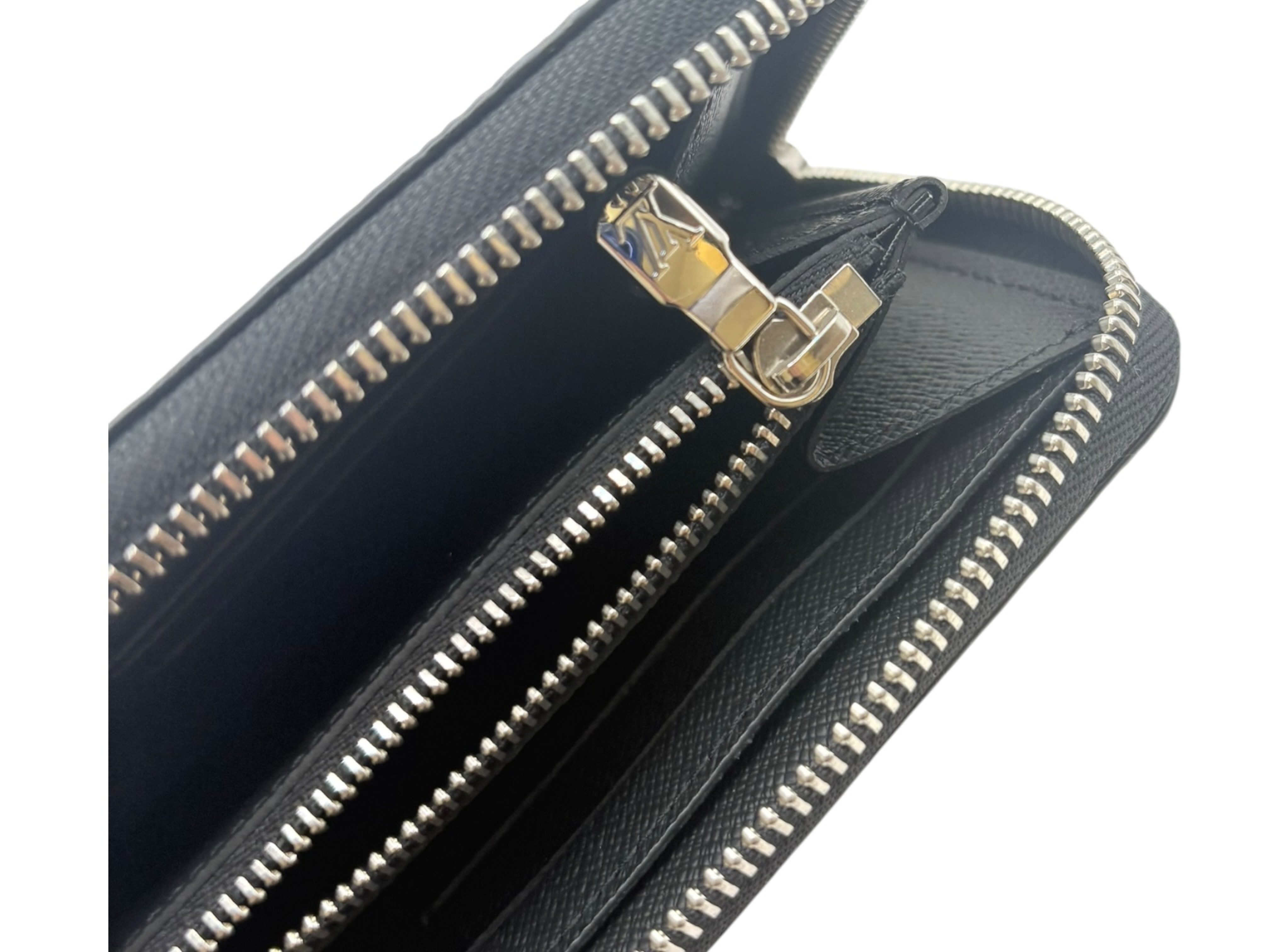Damier Graphite Zippy Wallet Horizontal N00056 Noir Round Zip Wallet — view 10