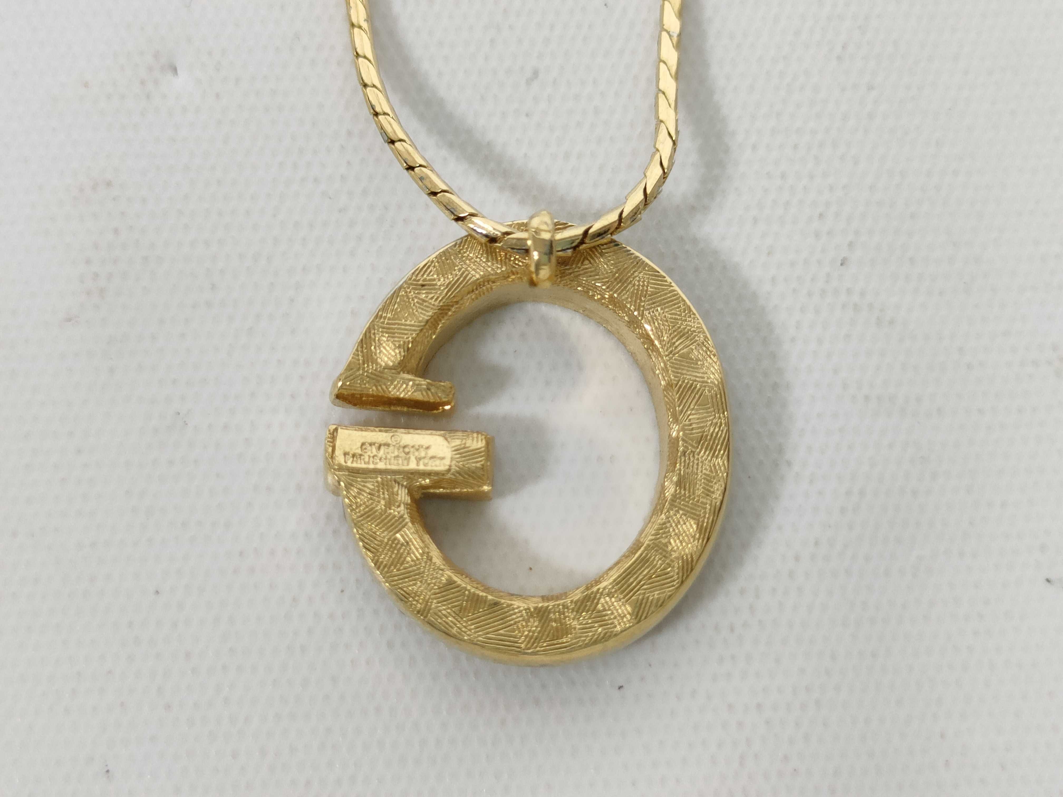 Gold Logo Necklace — view 2