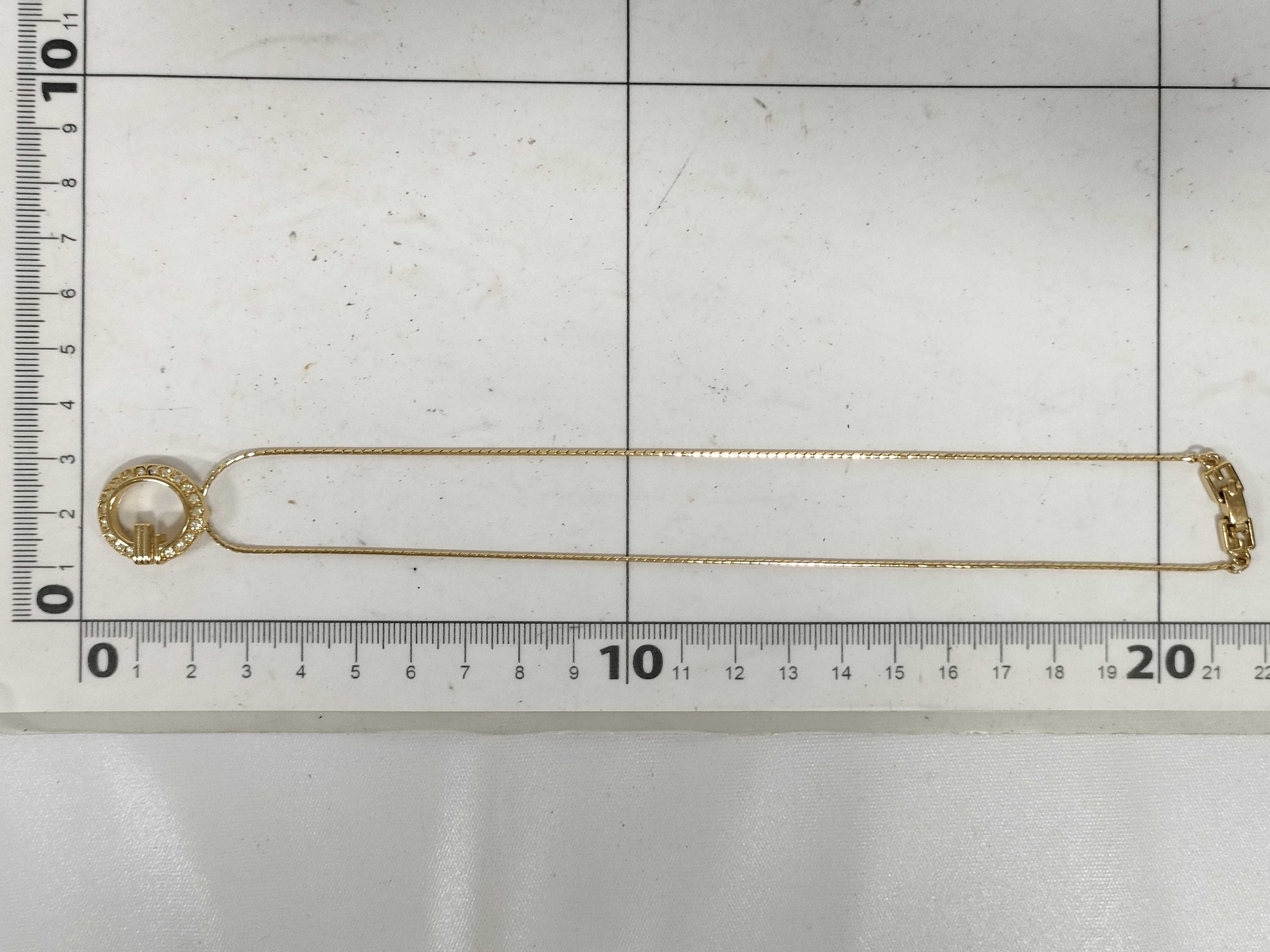 Gold Logo Necklace — view 8
