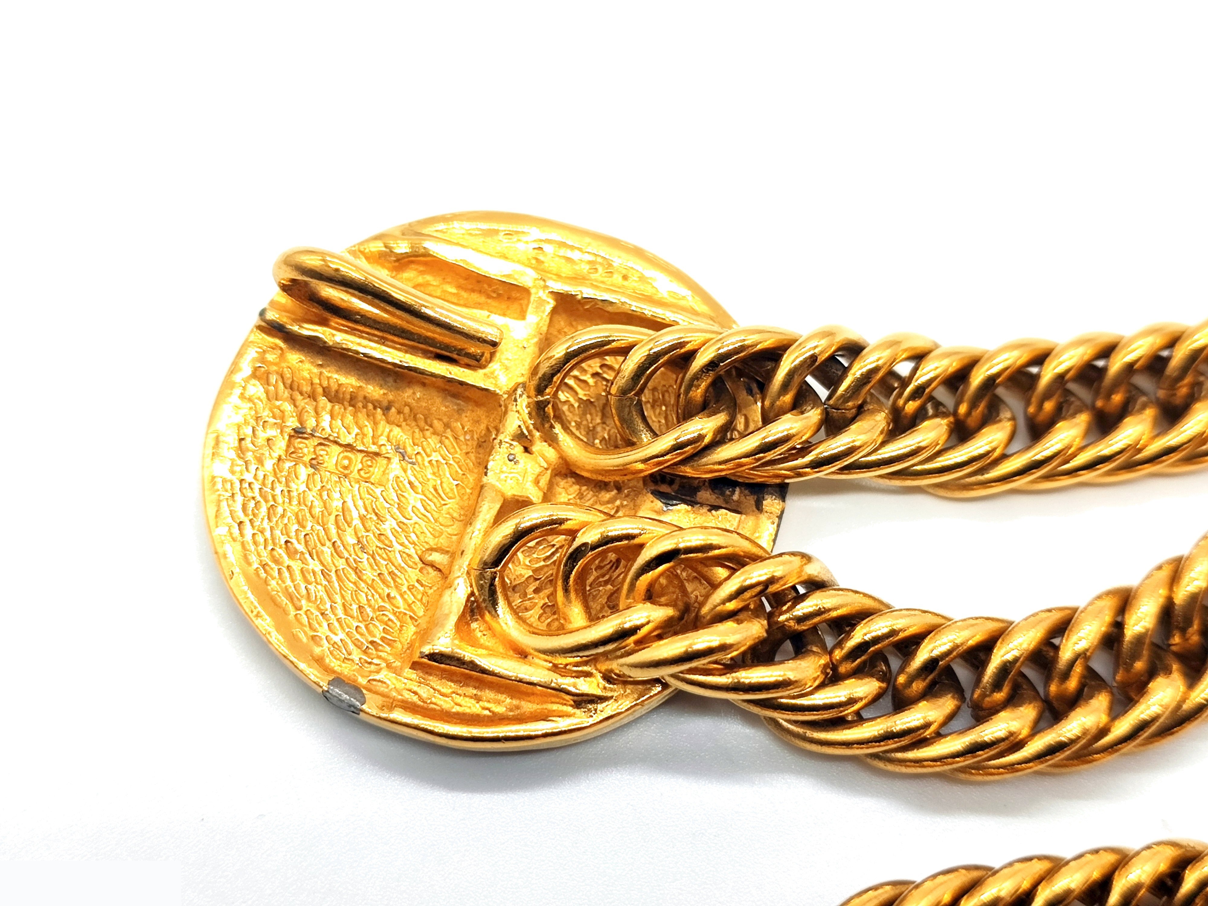 Double Cambon Chain Belt, Total Length Approx. 80cm — view 8