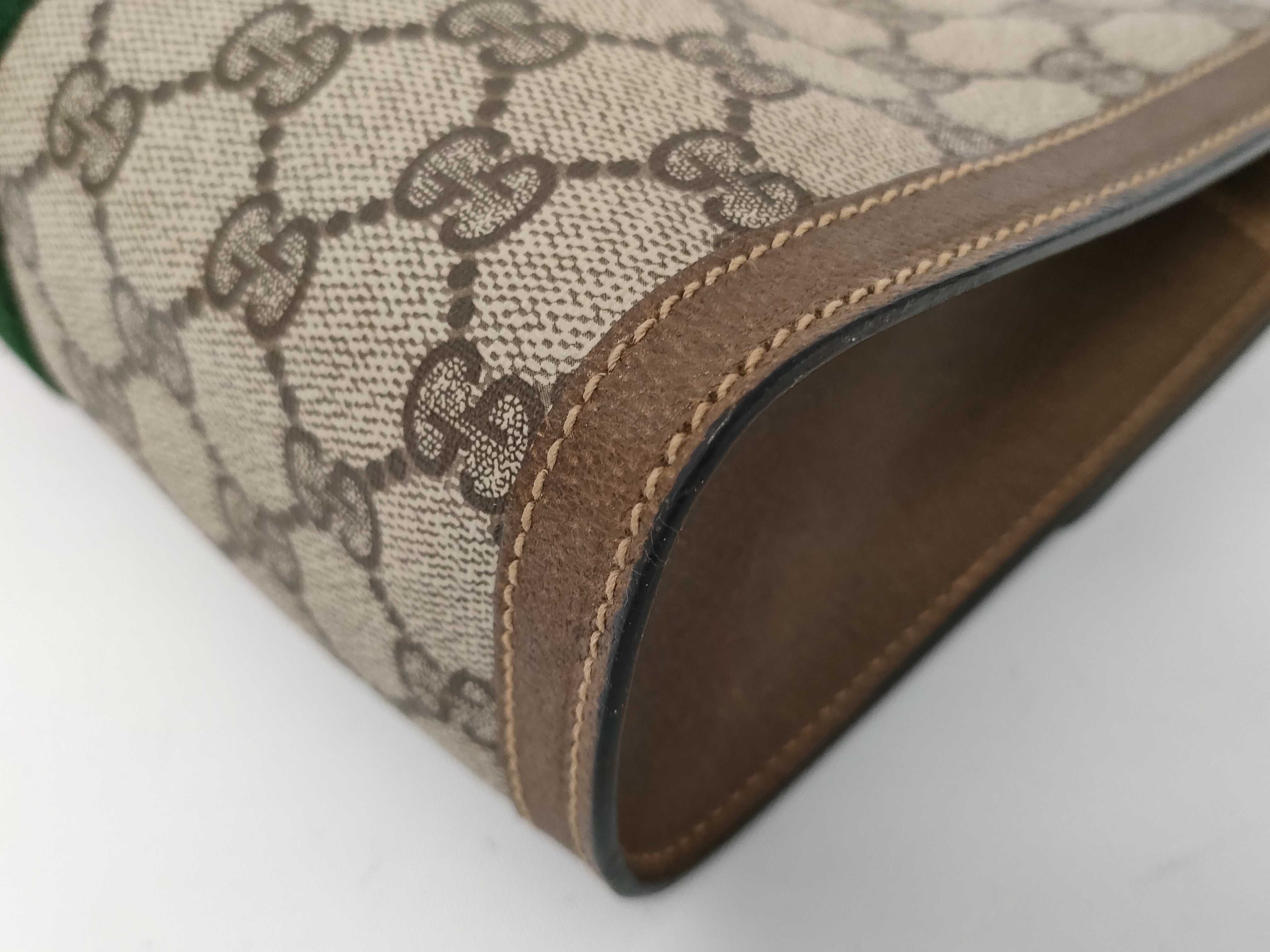 GG Supreme Gucci GG Plus Sherry Clutch Bag — view 4
