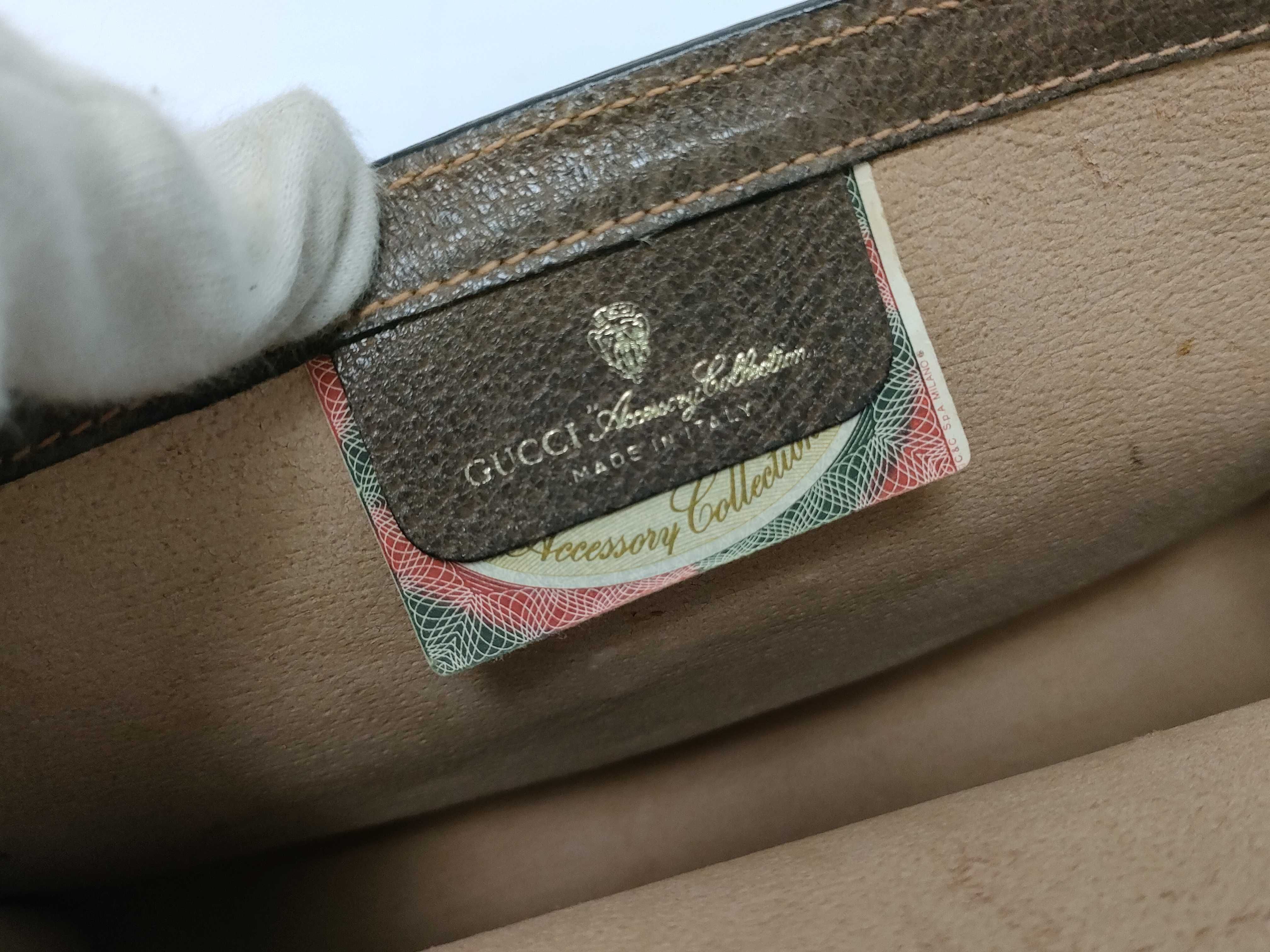 GG Supreme Gucci GG Plus Sherry Clutch Bag — view 10