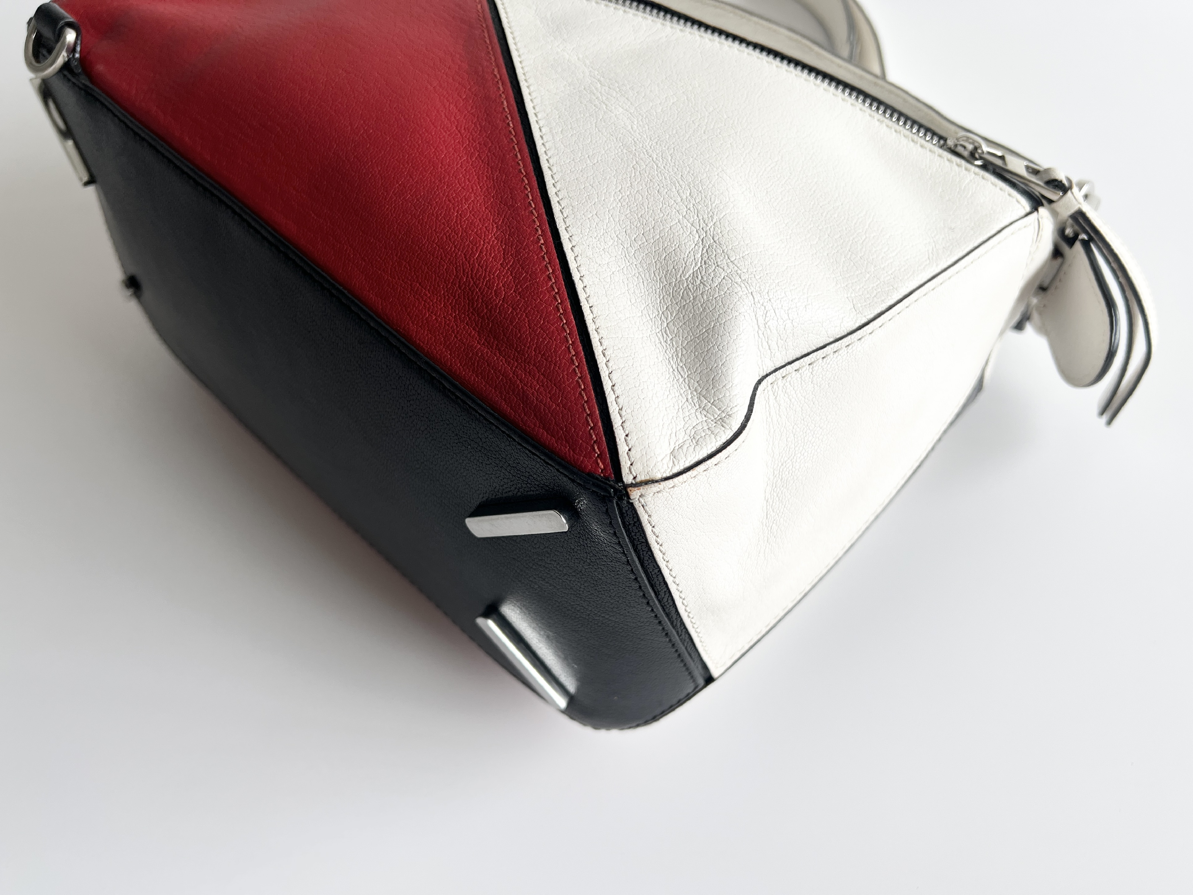 Puzzle Monogram Logo Leather 2way Shoulder Bag — view 15