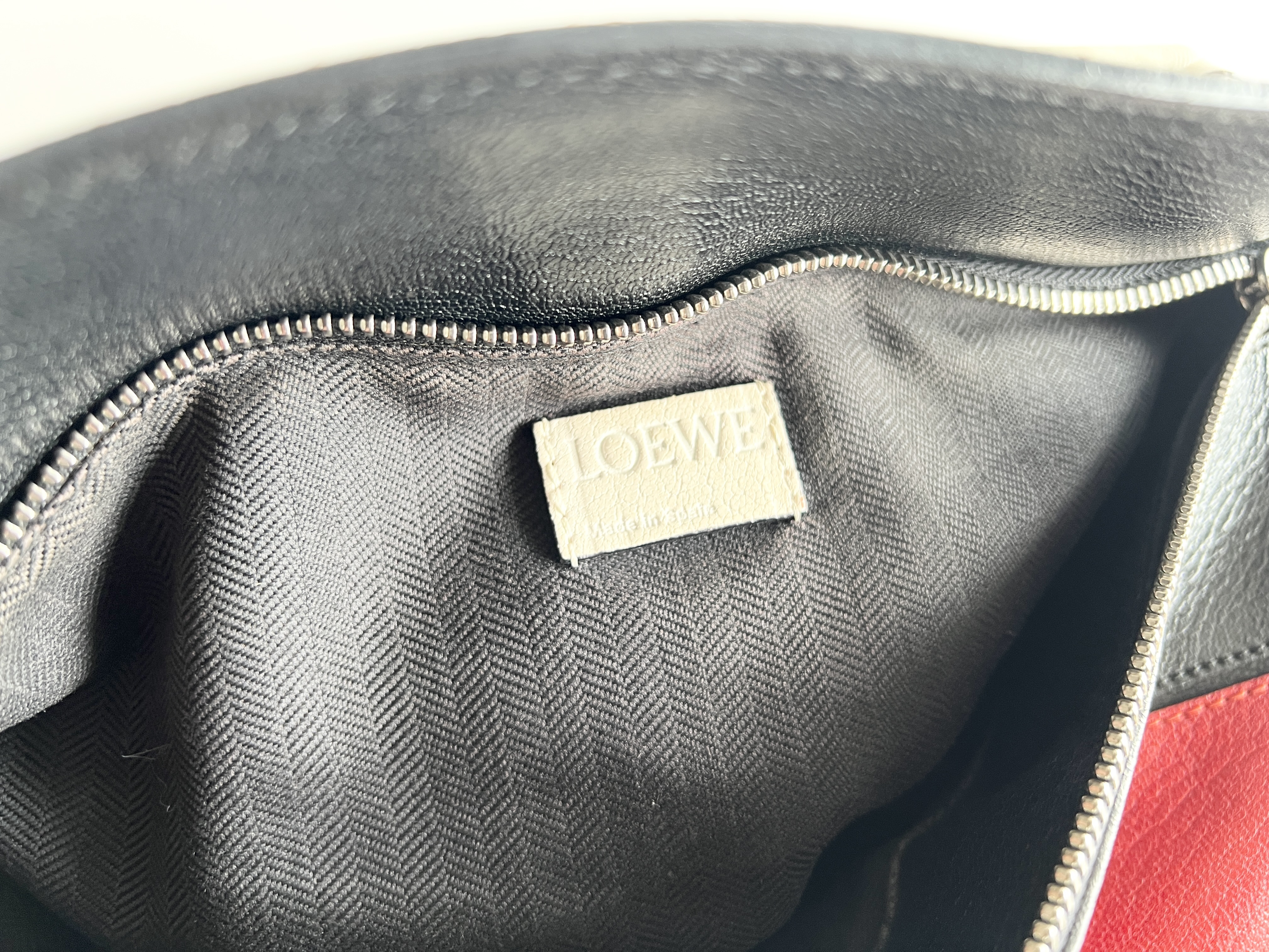 Puzzle Monogram Logo Leather 2way Shoulder Bag — view 8