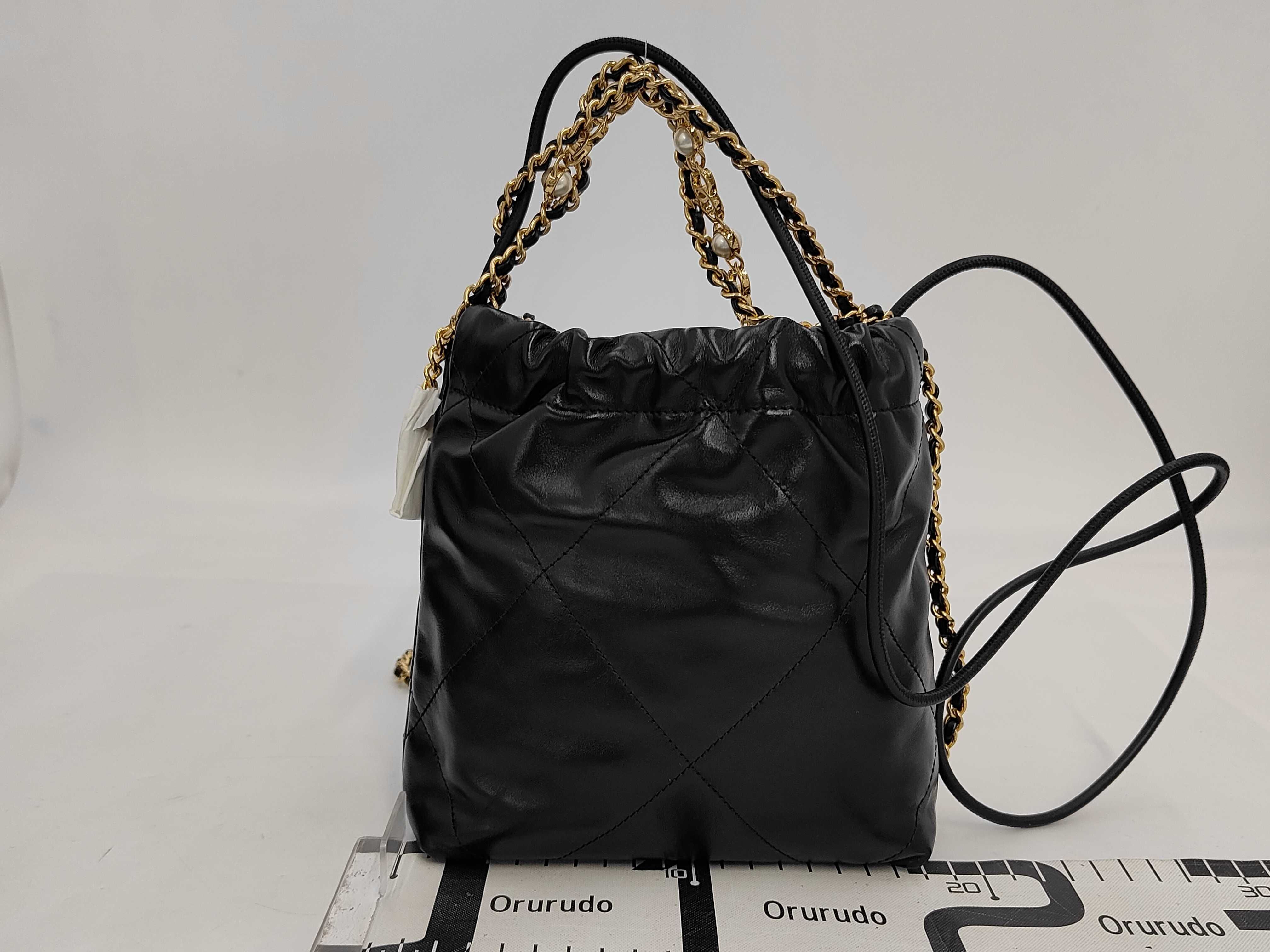 22 Mini Shoulder Bag with Faux Pearls — view 2