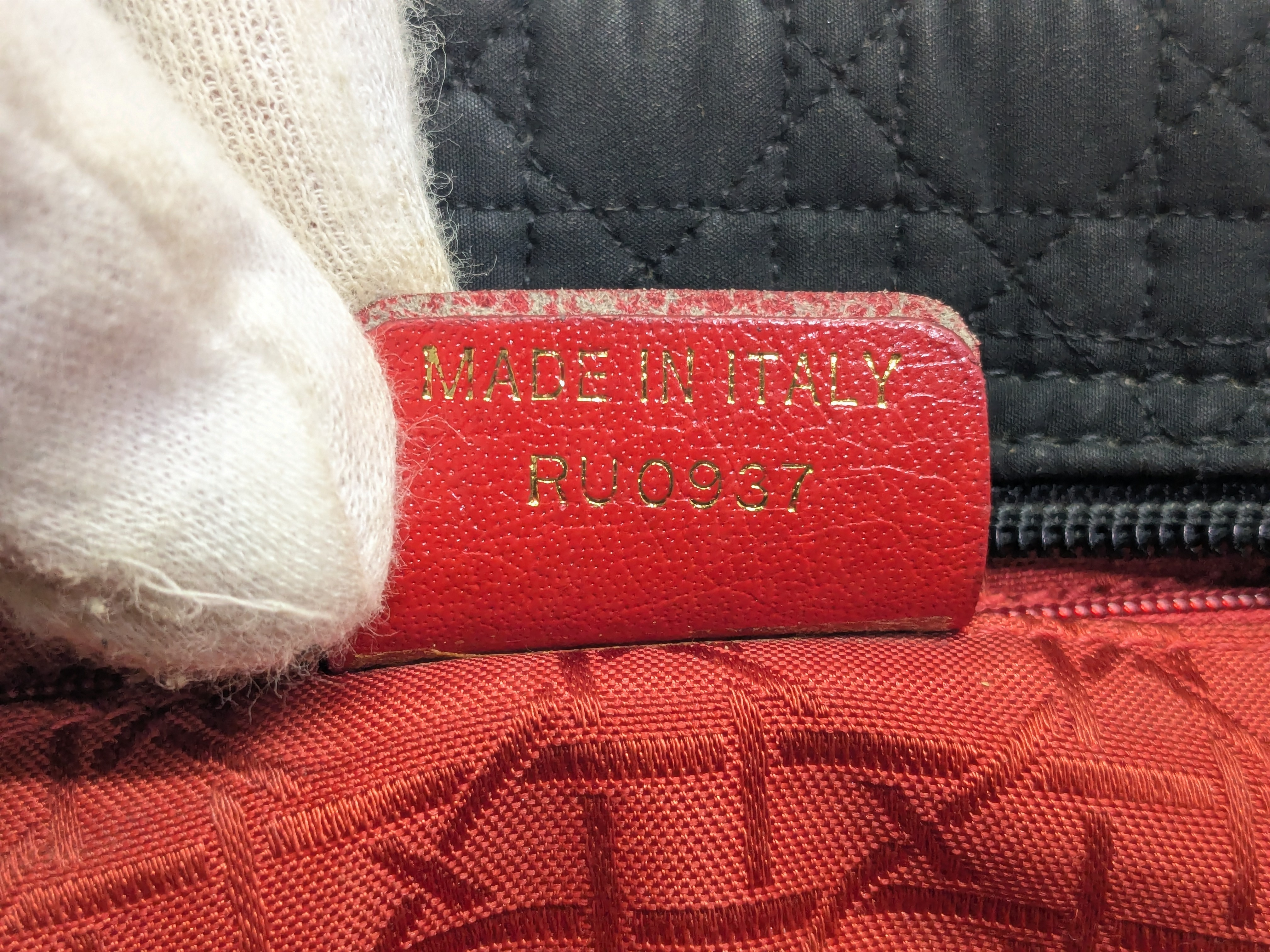 Lady Dior Cannage Handbag — view 9