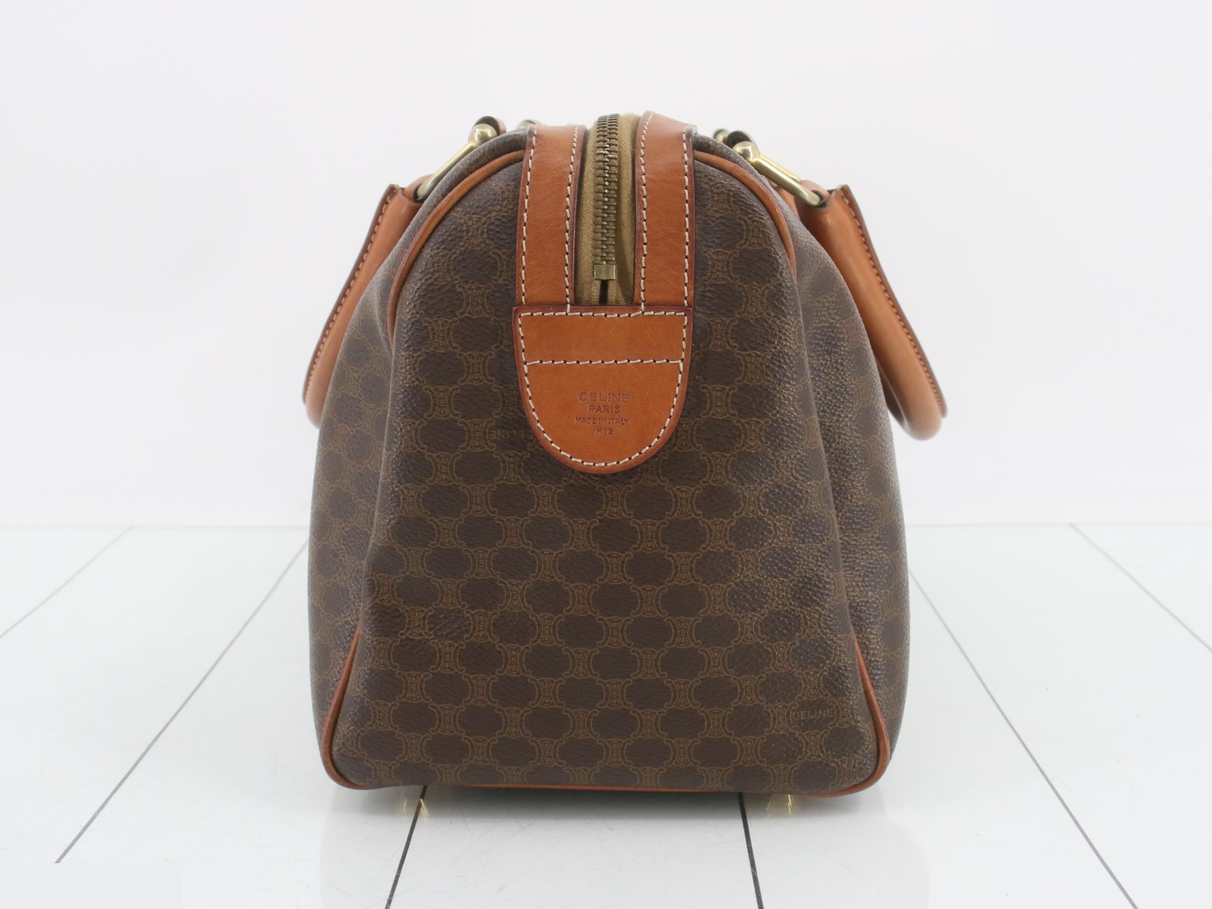 Macadam pattern Boston bag, approximately 32cm wide. — view 3
