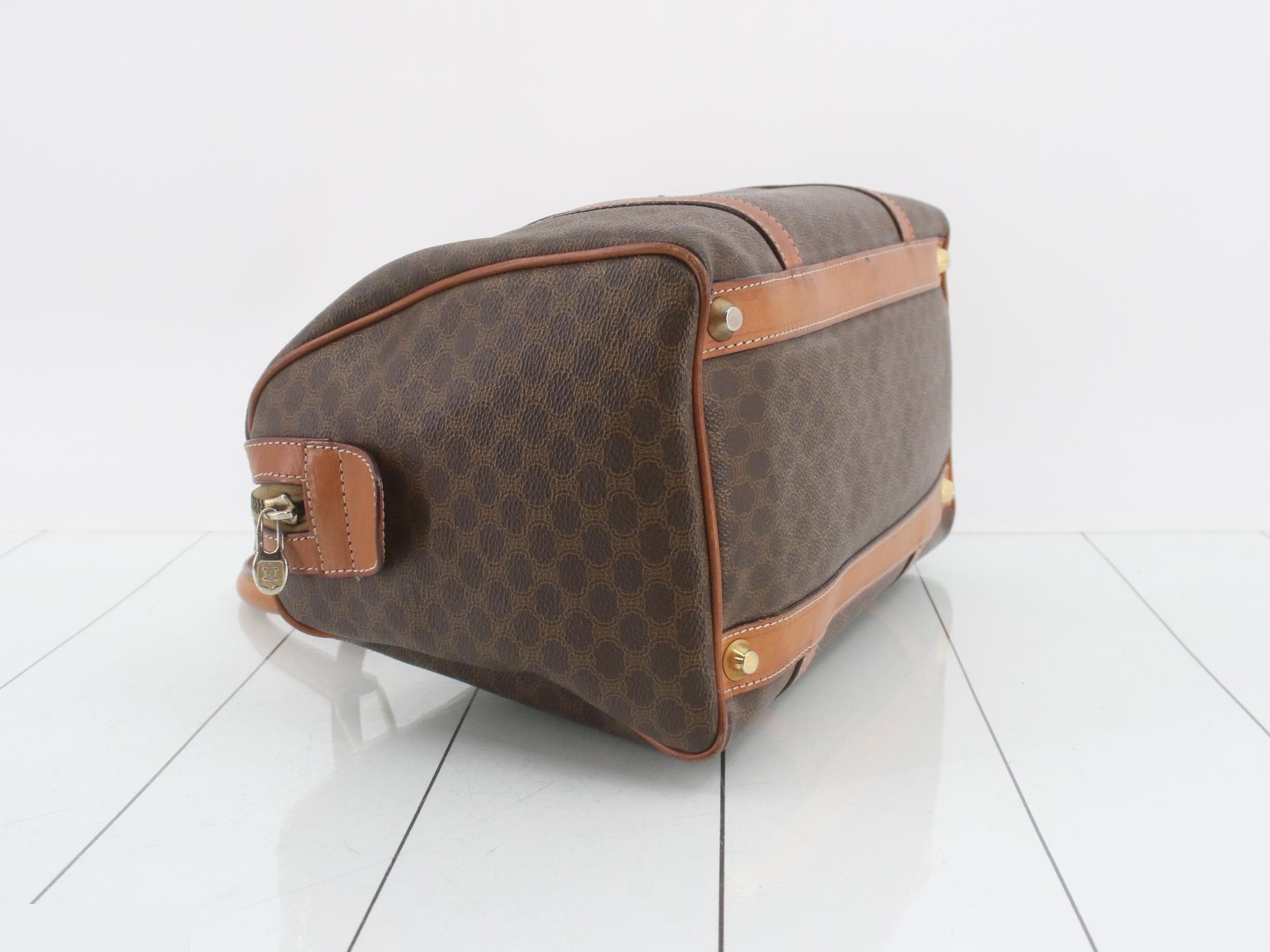Macadam pattern Boston bag, approximately 32cm wide. — view 5