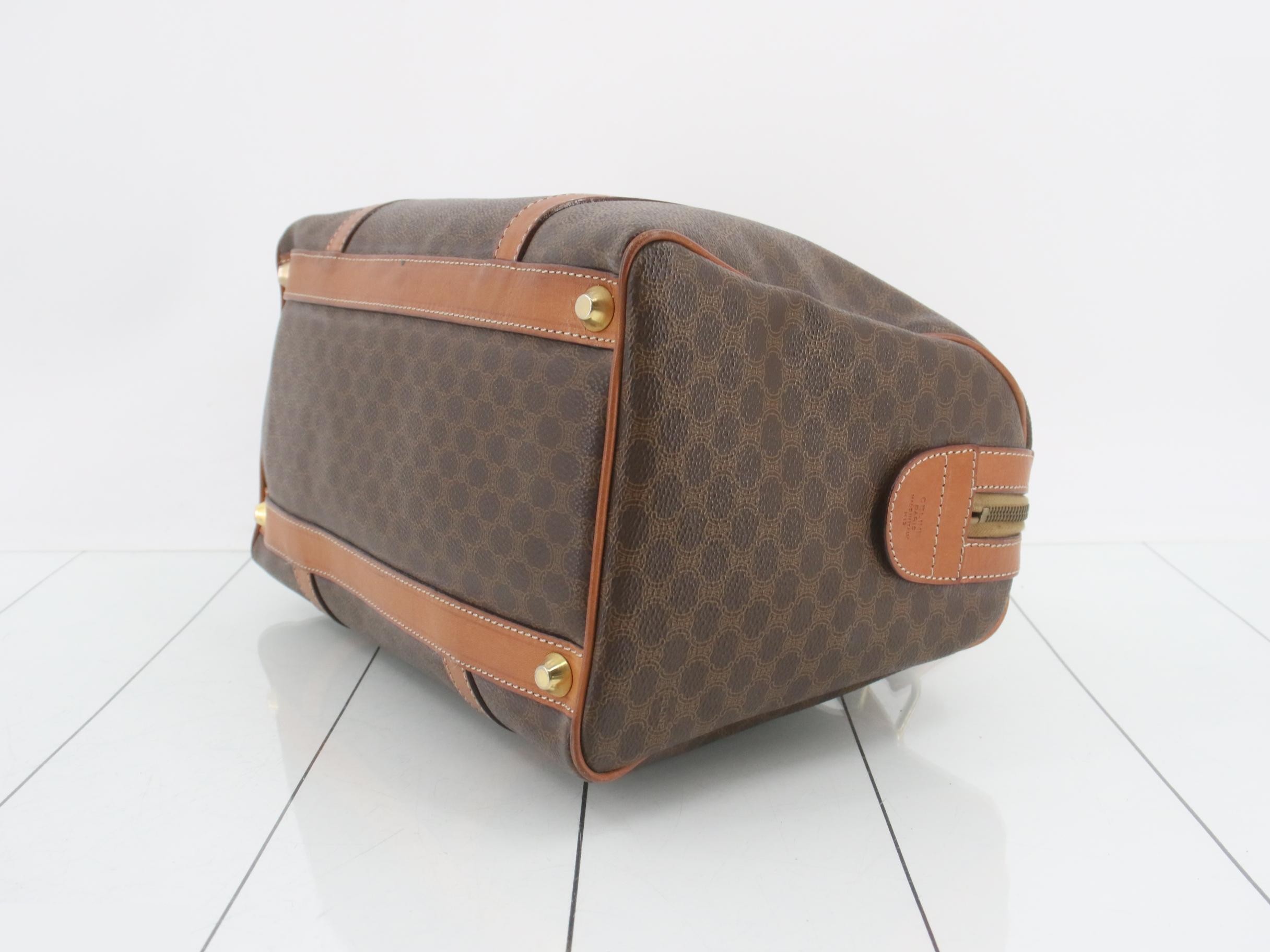 Macadam pattern Boston bag, approximately 32cm wide. — view 6