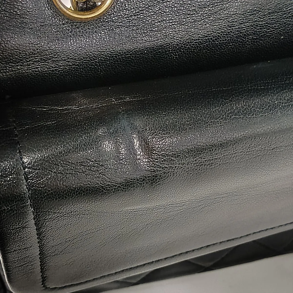 Matelassé Lambskin Double Flap Double Chain Bag, Paris Limited Edition, Black with Gold and Silver Hardware, 0475205 (Serial Number 0) — view 15