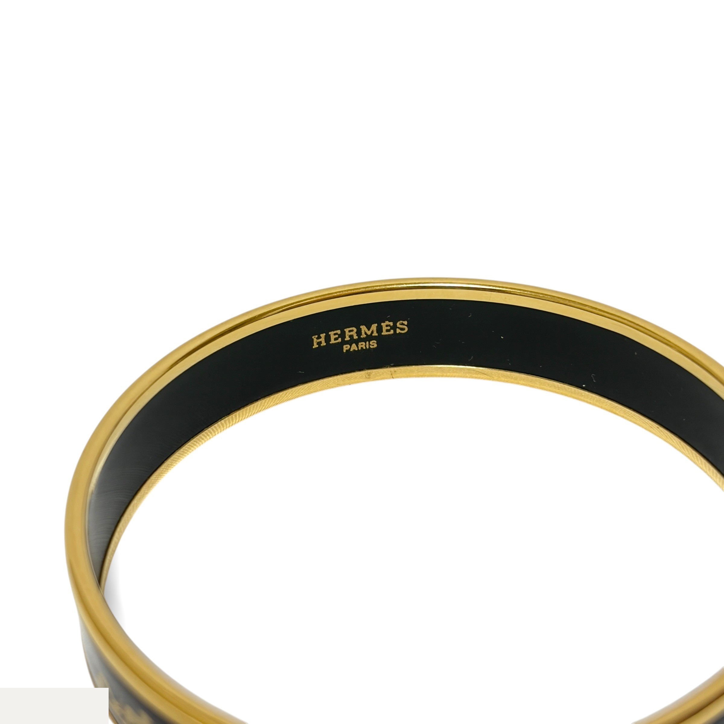 Enamel PM Bangle, Enamel/Cloisonné, Wrist circumference approx. 19cm — view 8