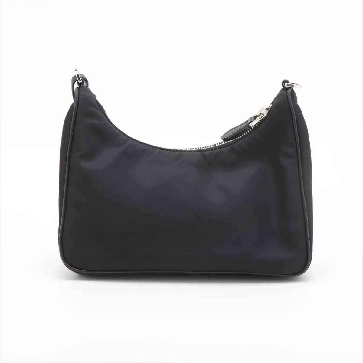 Tessuto Tattoo Nylon Shoulder Bag Black 1BH204 — view 2