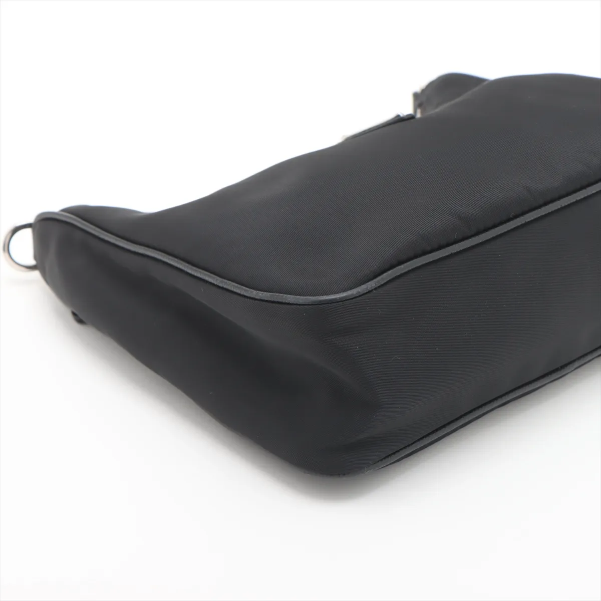 Tessuto Tattoo Nylon Shoulder Bag Black 1BH204 — view 4