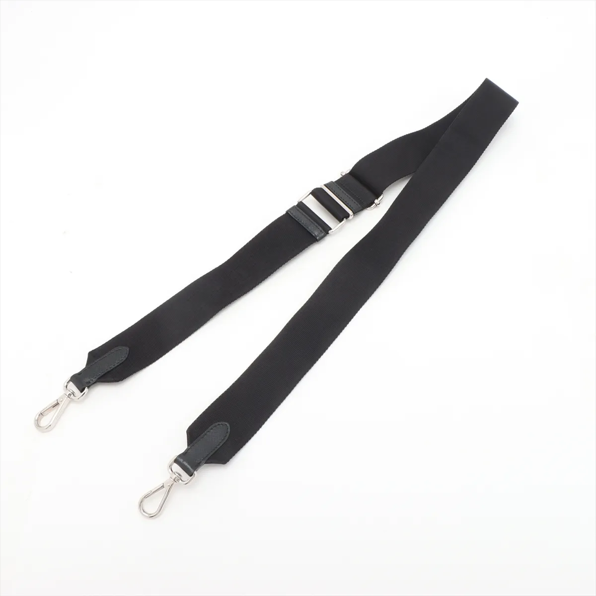 Tessuto Tattoo Nylon Shoulder Bag Black 1BH204 — view 5