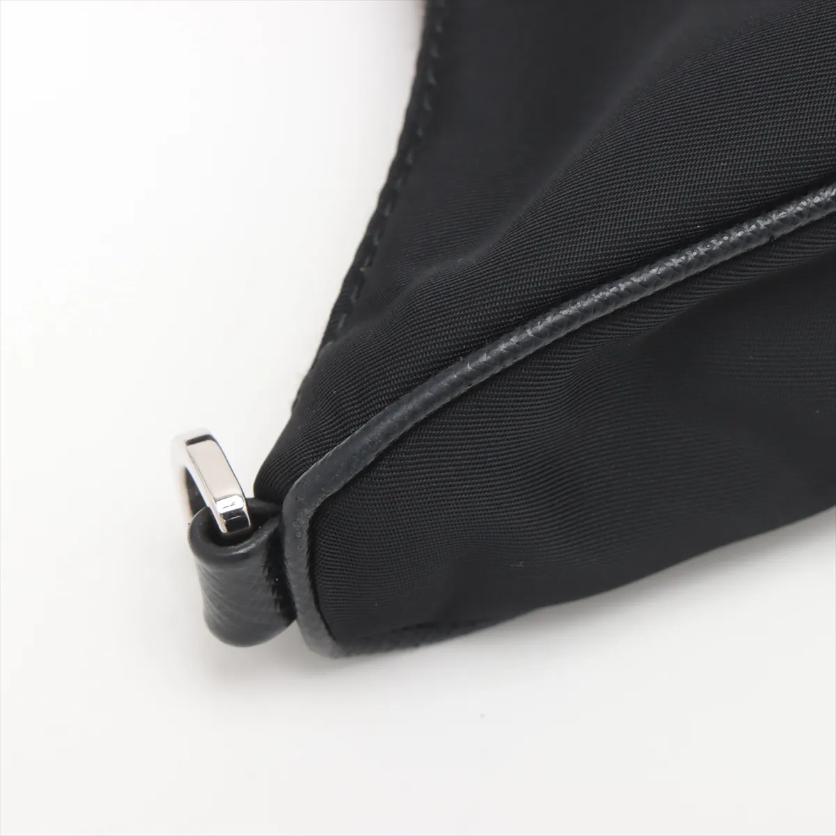 Tessuto Tattoo Nylon Shoulder Bag Black 1BH204 — view 9