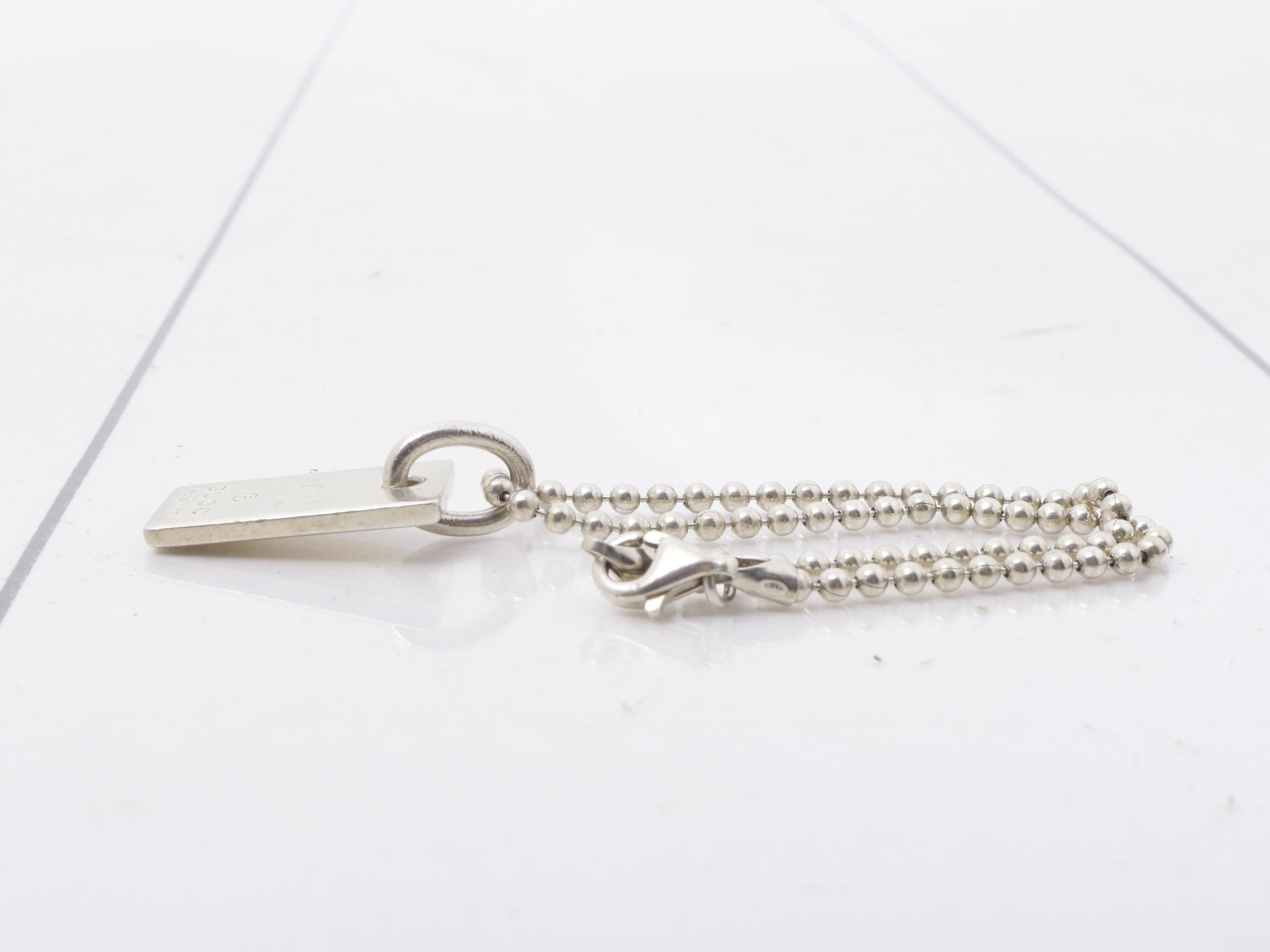 SV925 Dog Tag Keychain, 7.2g — view 3