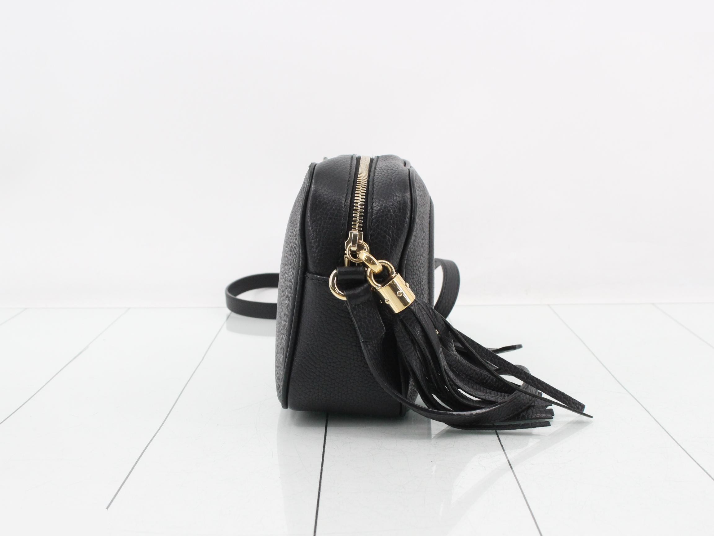 Soho Shoulder Bag, Black — view 4