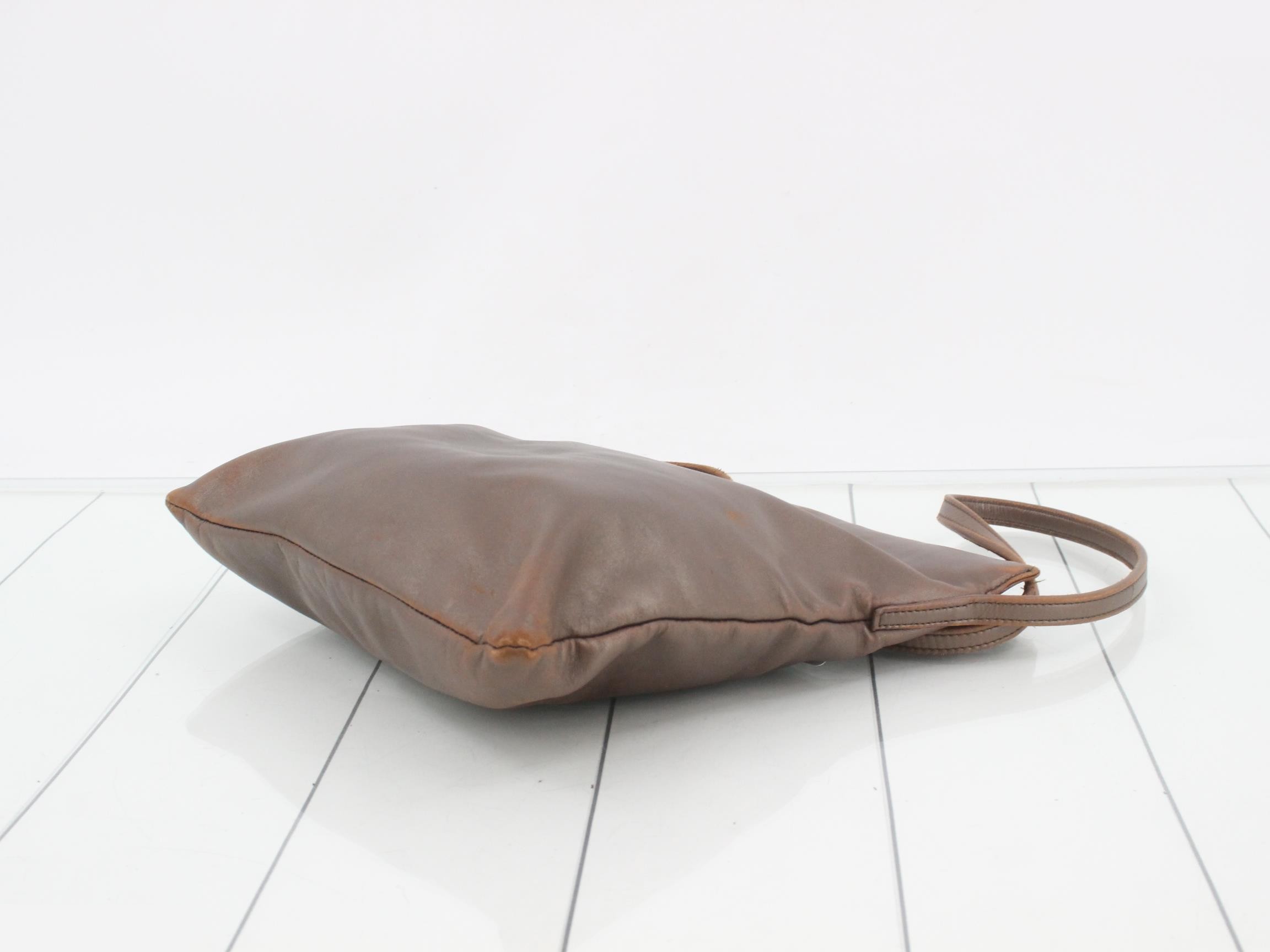Shoulder bag bronze leather — view 6