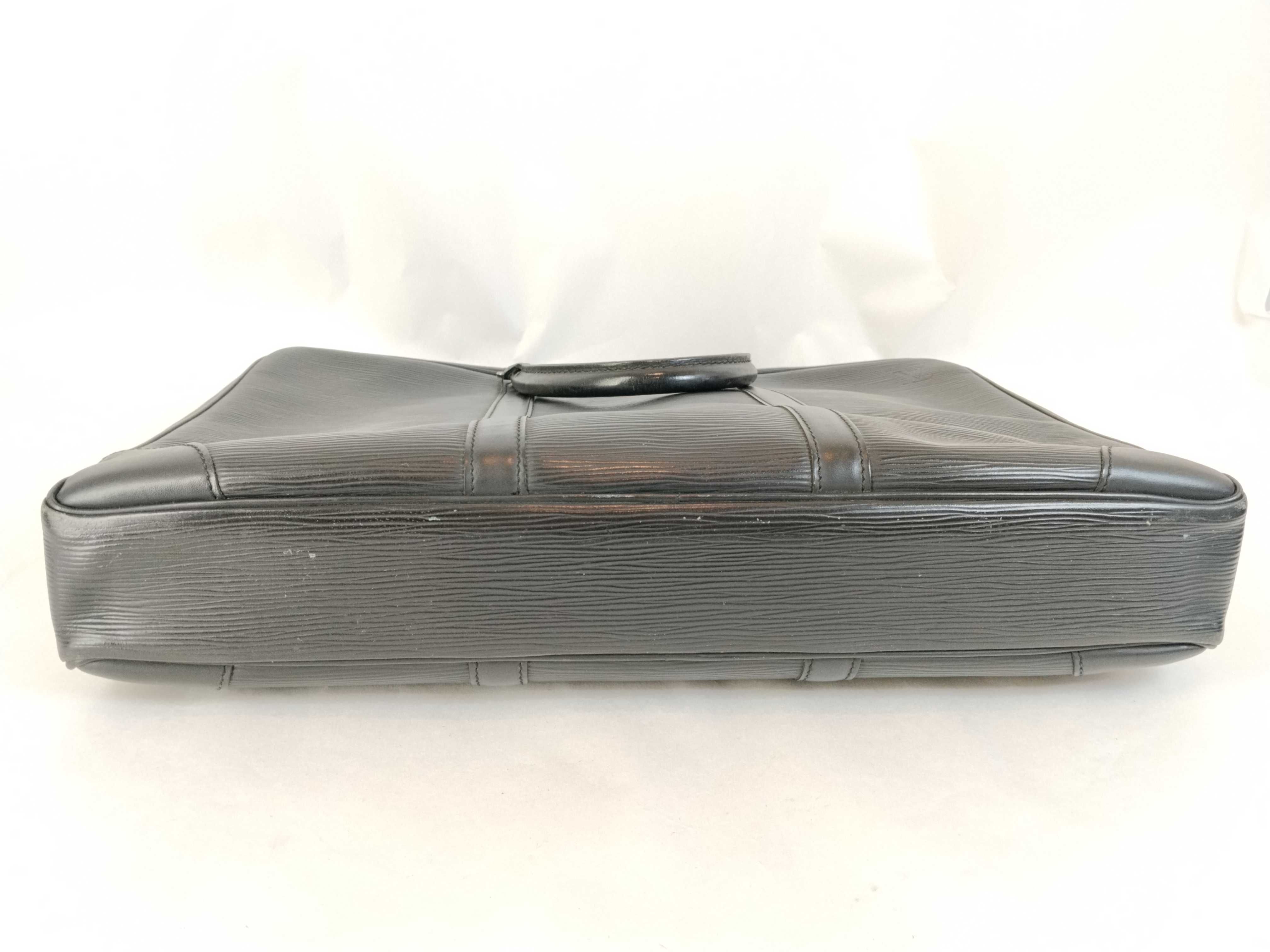 Epi Leather Portedocuments Voyage M59162 BA0026 Black Business Bag — view 8