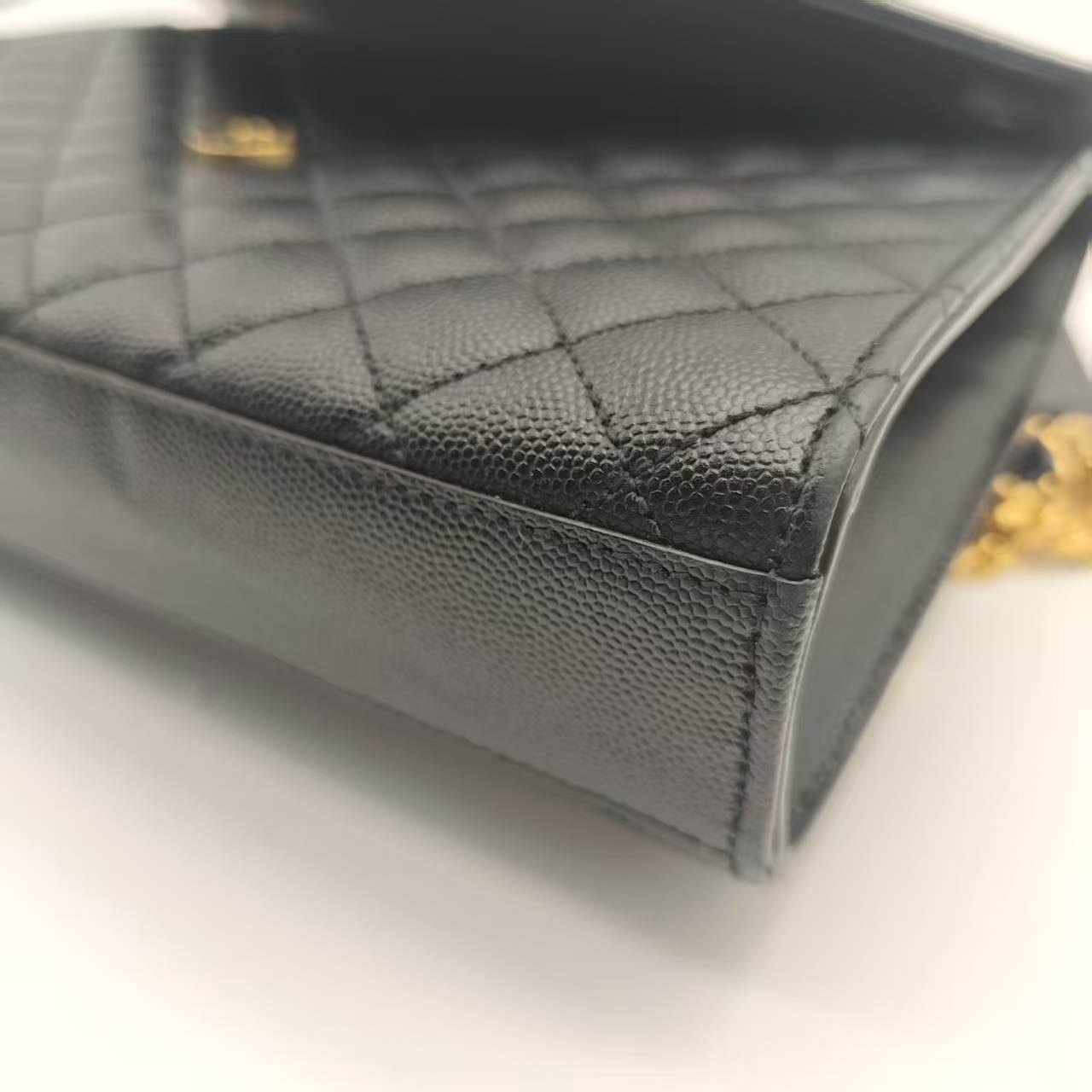 【*Shipped from: China*】SAINT LAURENT Envelope Leather Shoulder Bag — view 6