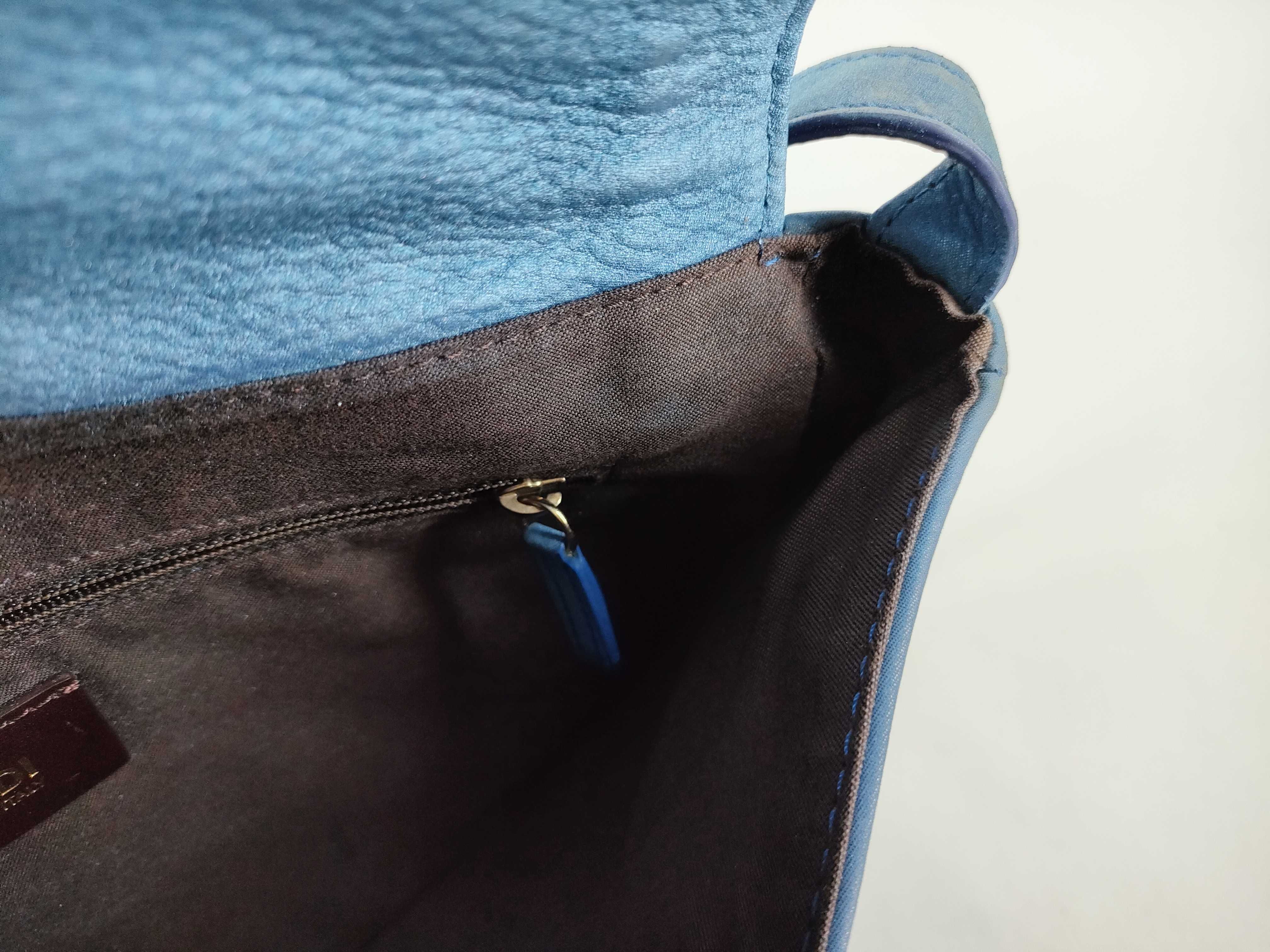 shoulder bag, blue shoulder bag — view 10