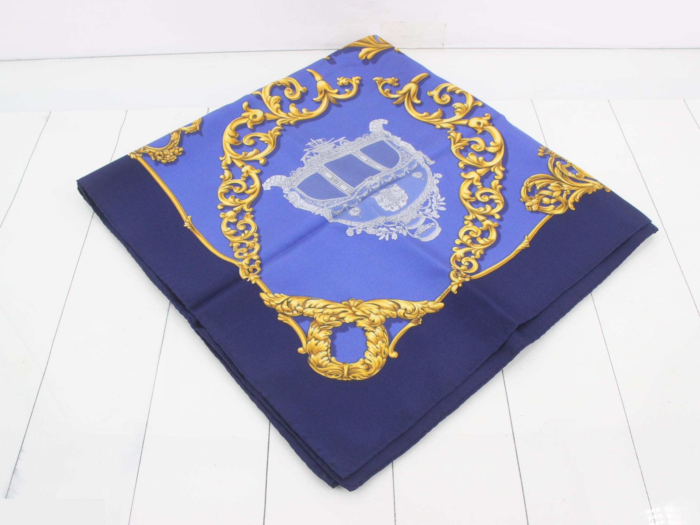 Blue scarf