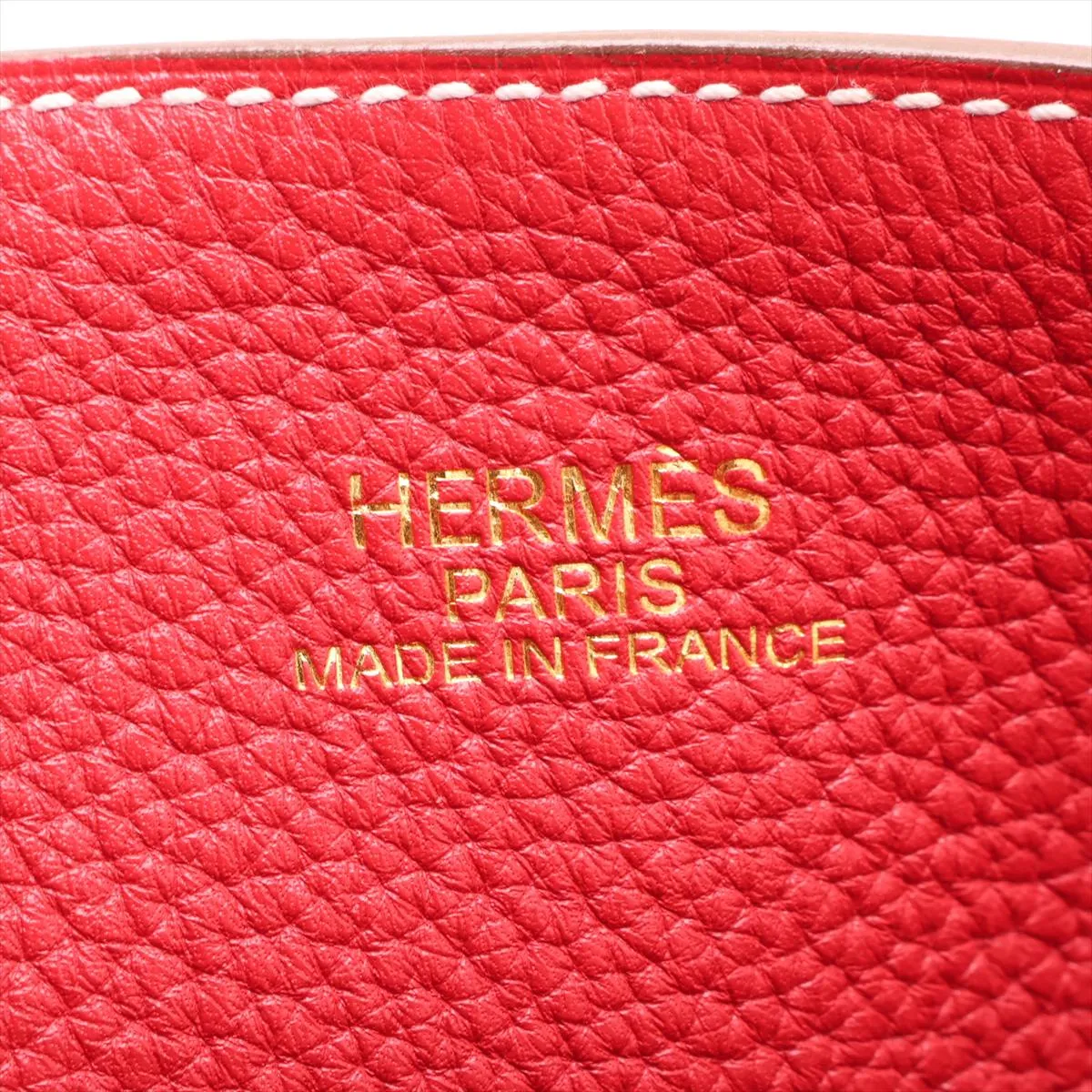 Hermès Double Sens 45 Taurillon Clemence Flamingo x Rouge Casaque Silver Hardware Q: 2013 — view 8