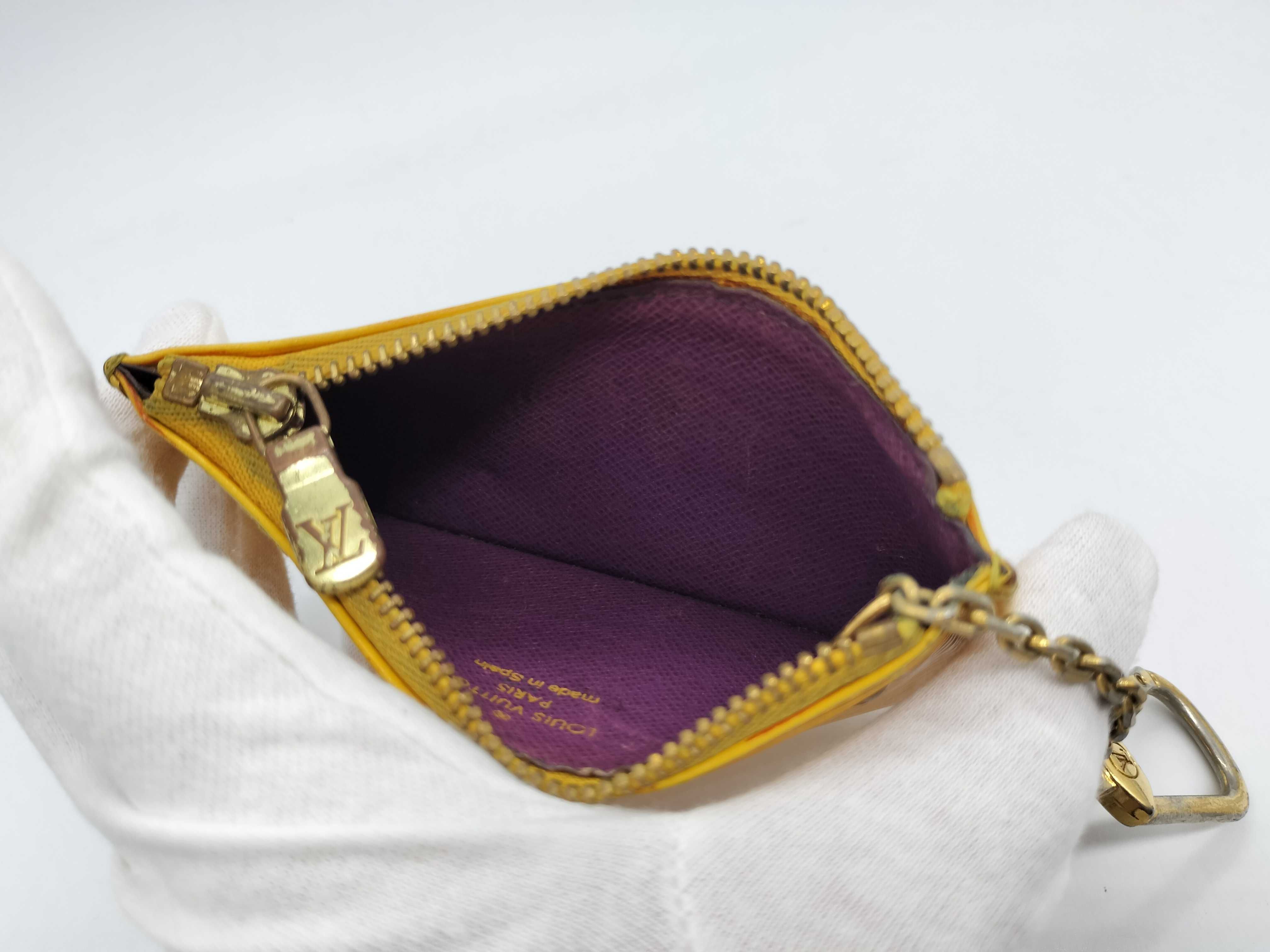Epi Pochette Clé Coin Case — view 8