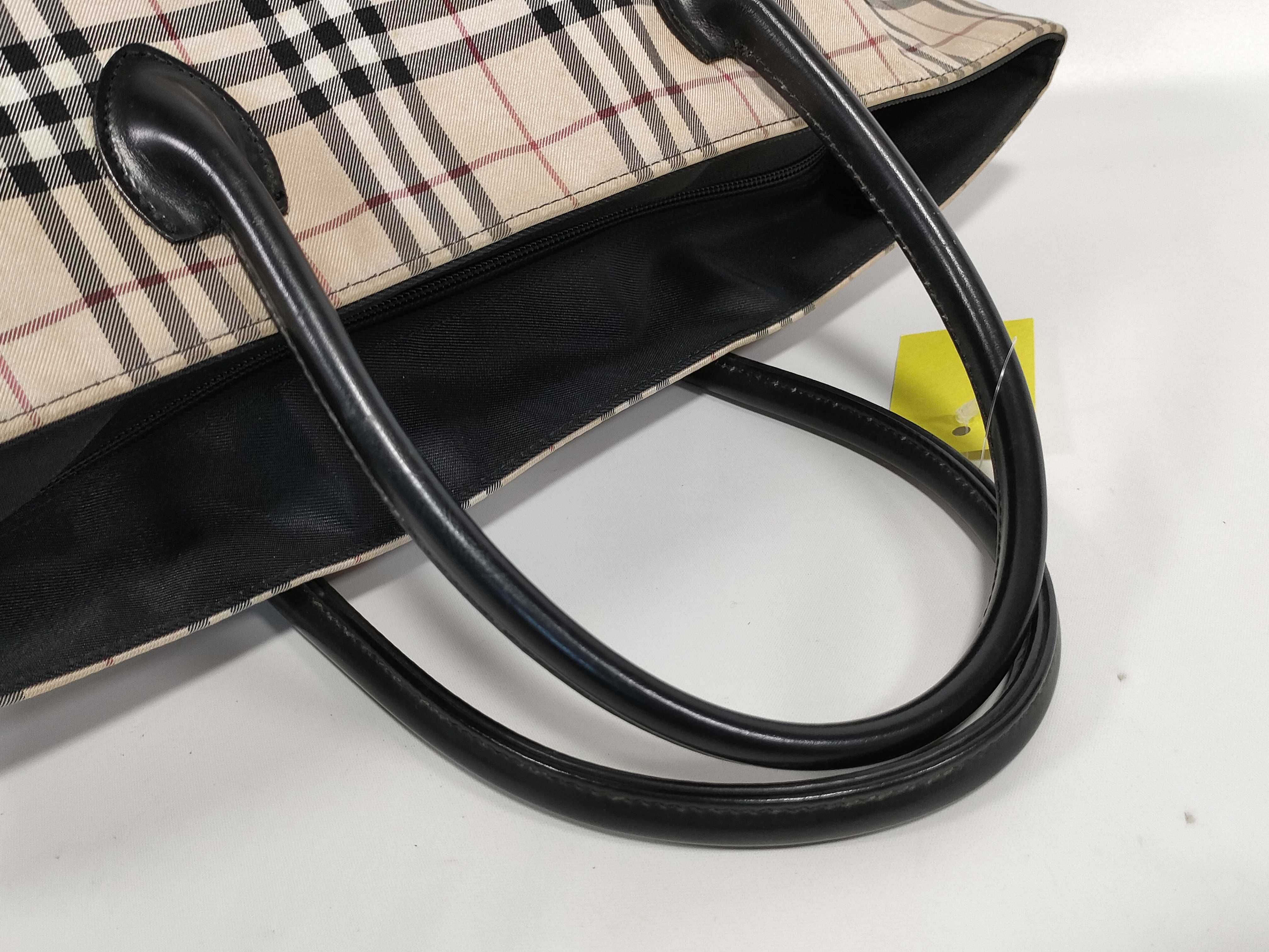 Blue Label Tote Bag, Blue Label Nova Check Handbag — view 3