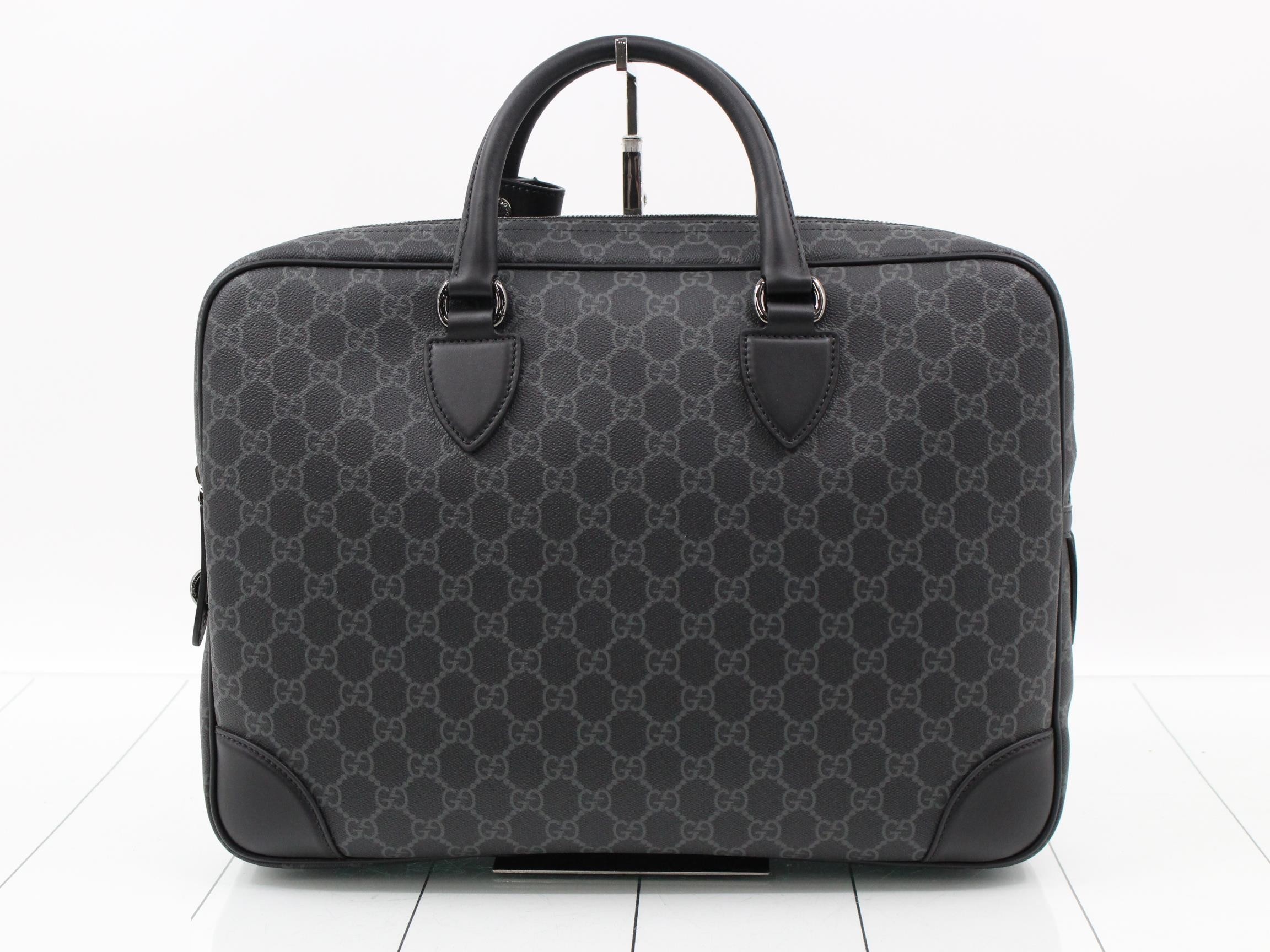 Unused GG Supreme briefcase with strap. — view 2