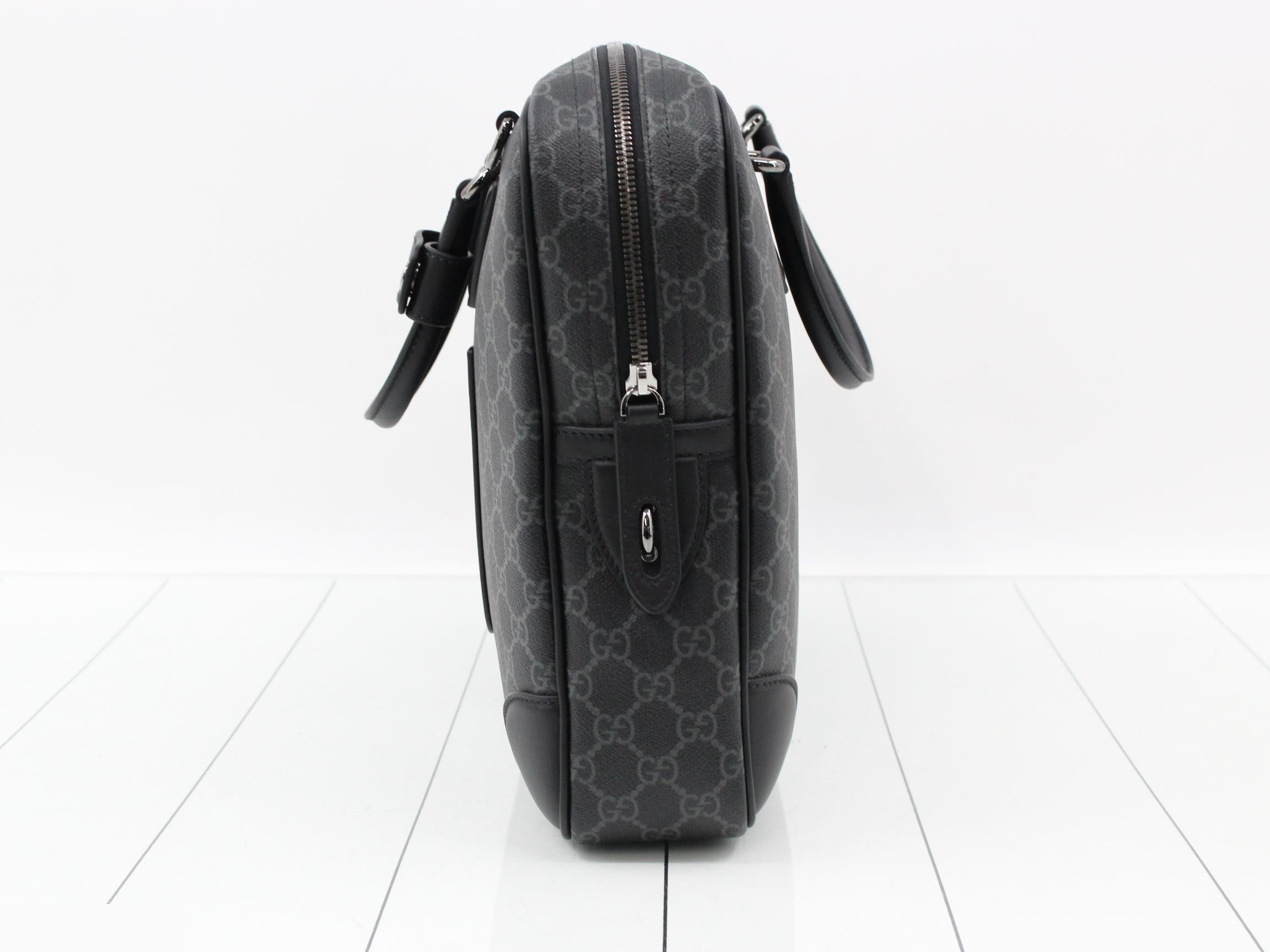 Unused GG Supreme briefcase with strap. — view 3