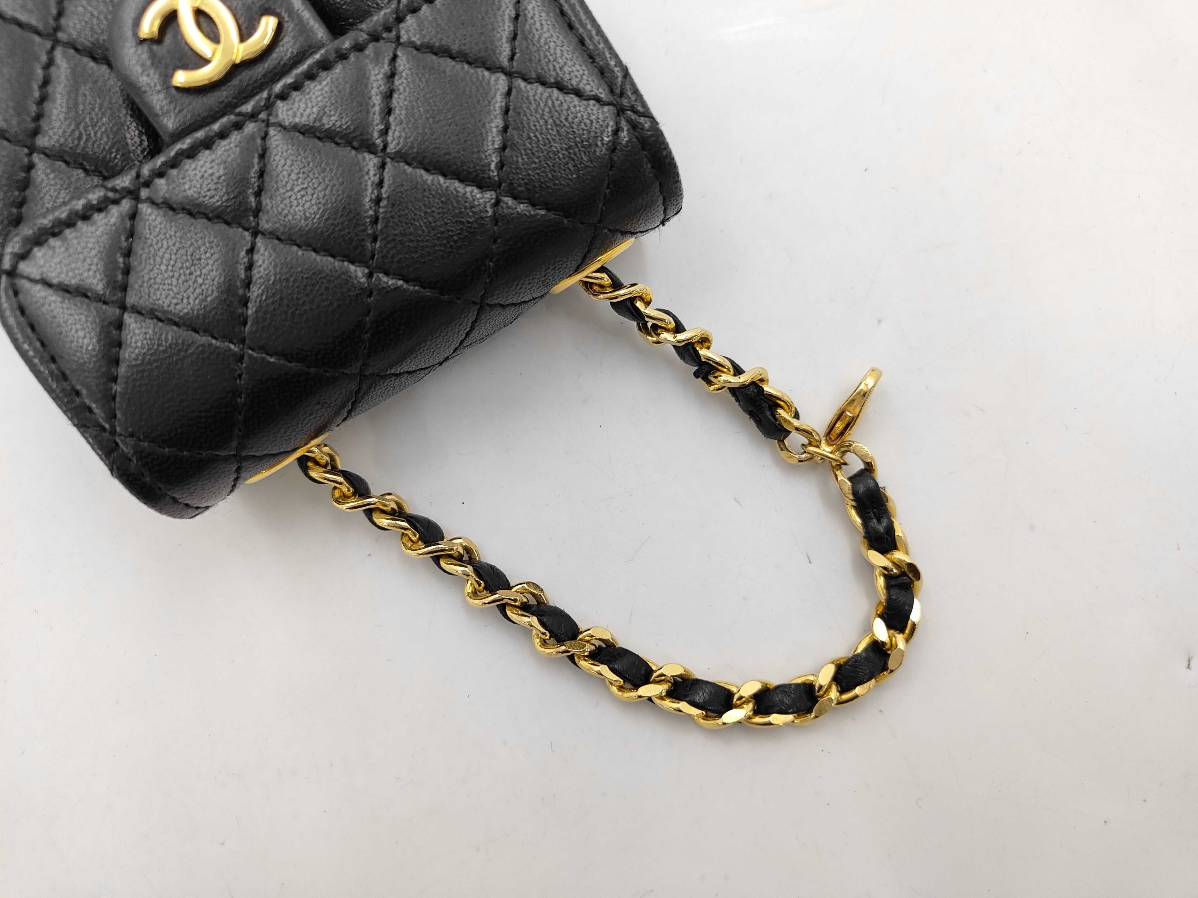 Mini Matelassé Chain Pouch — view 3