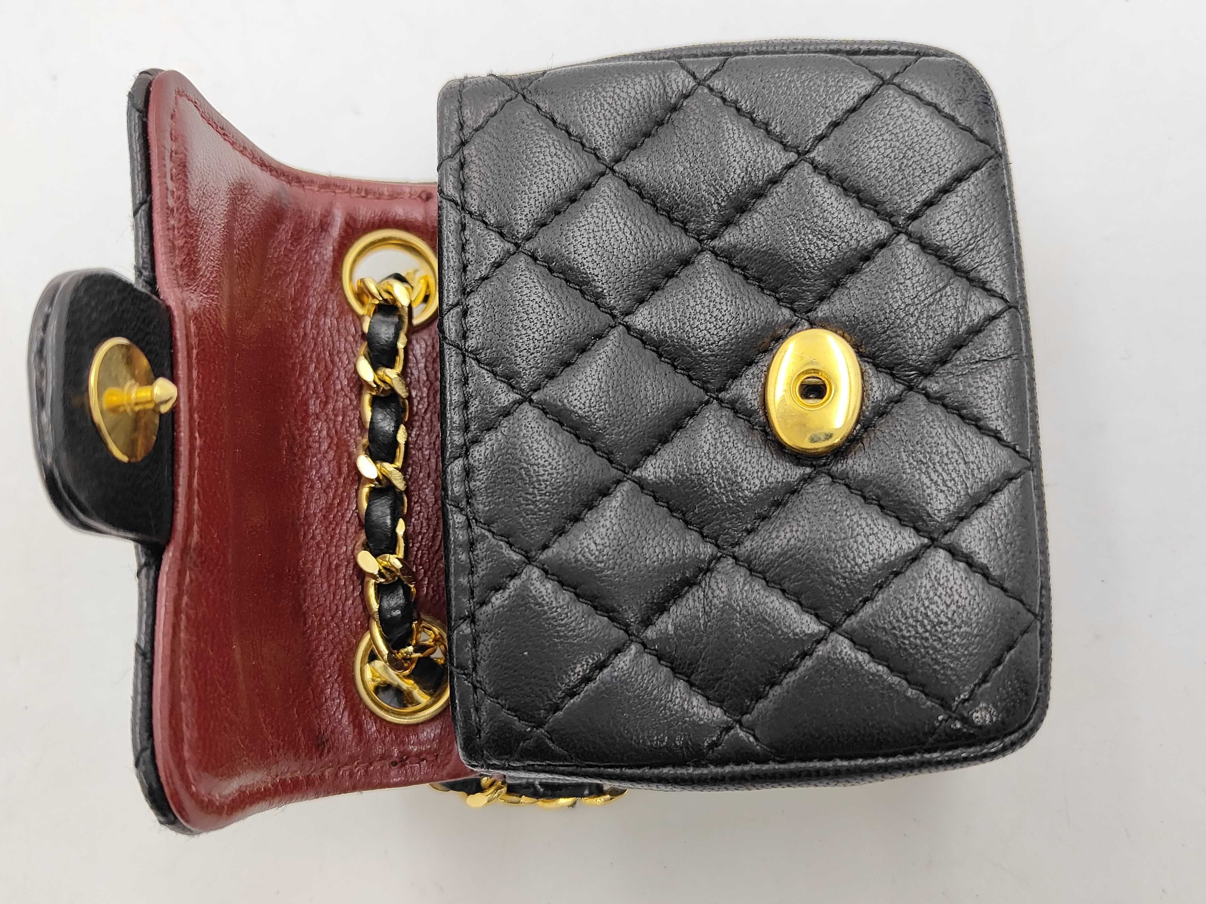 Mini Matelassé Chain Pouch — view 6