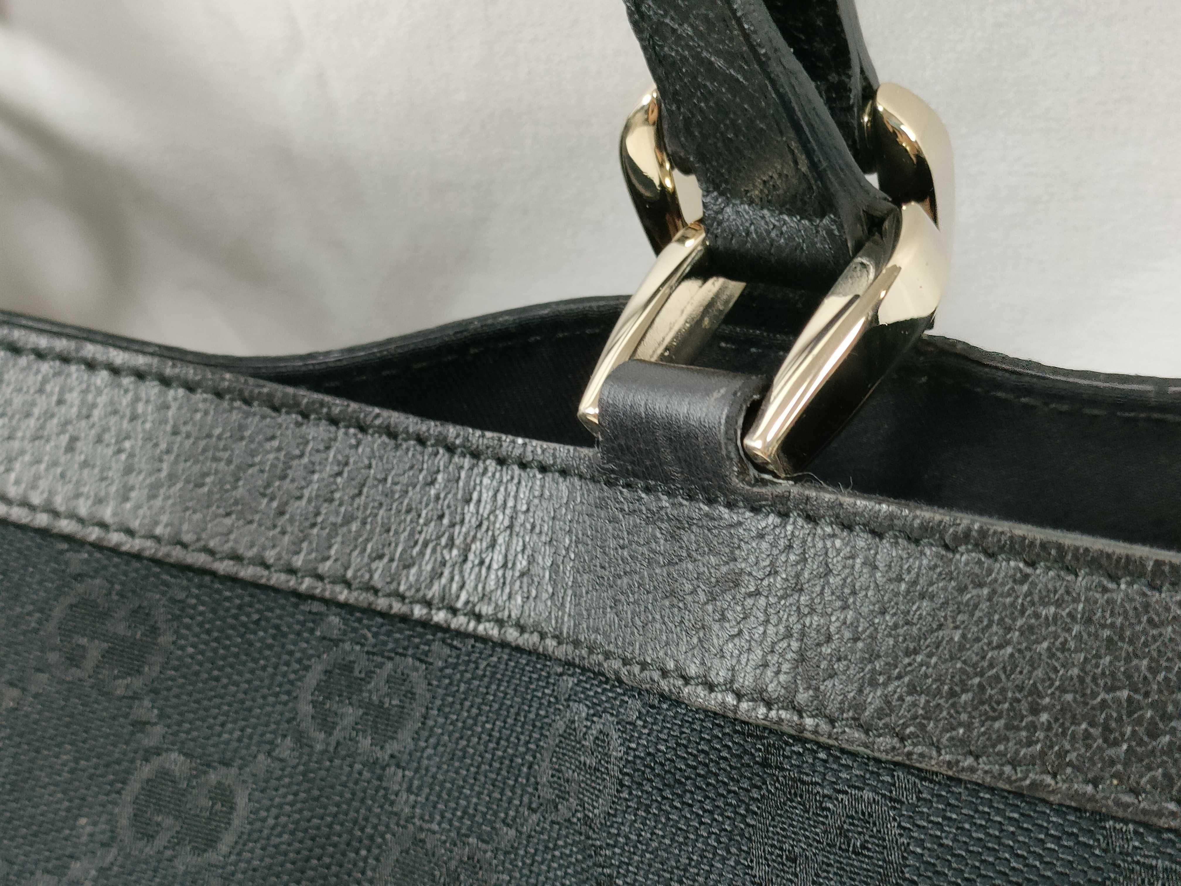 GG Canvas Abbey Tote Bag 141472 Black W38cm Tote Bag — view 3