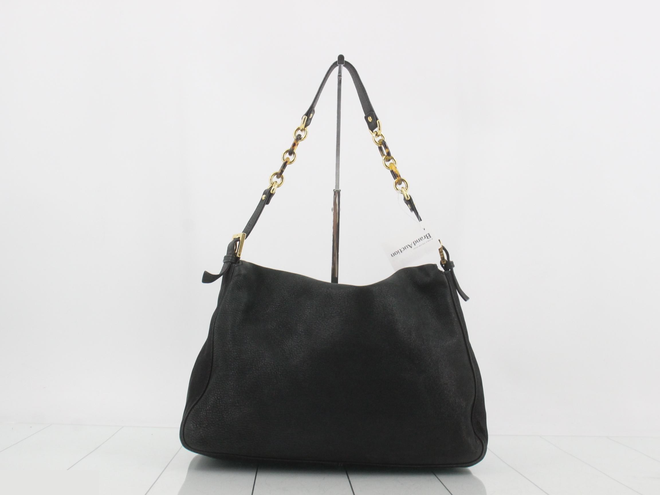 Other lines: Bags & Shoulder Bags - Mamma Baguette - Black Tortoiseshell — view 2