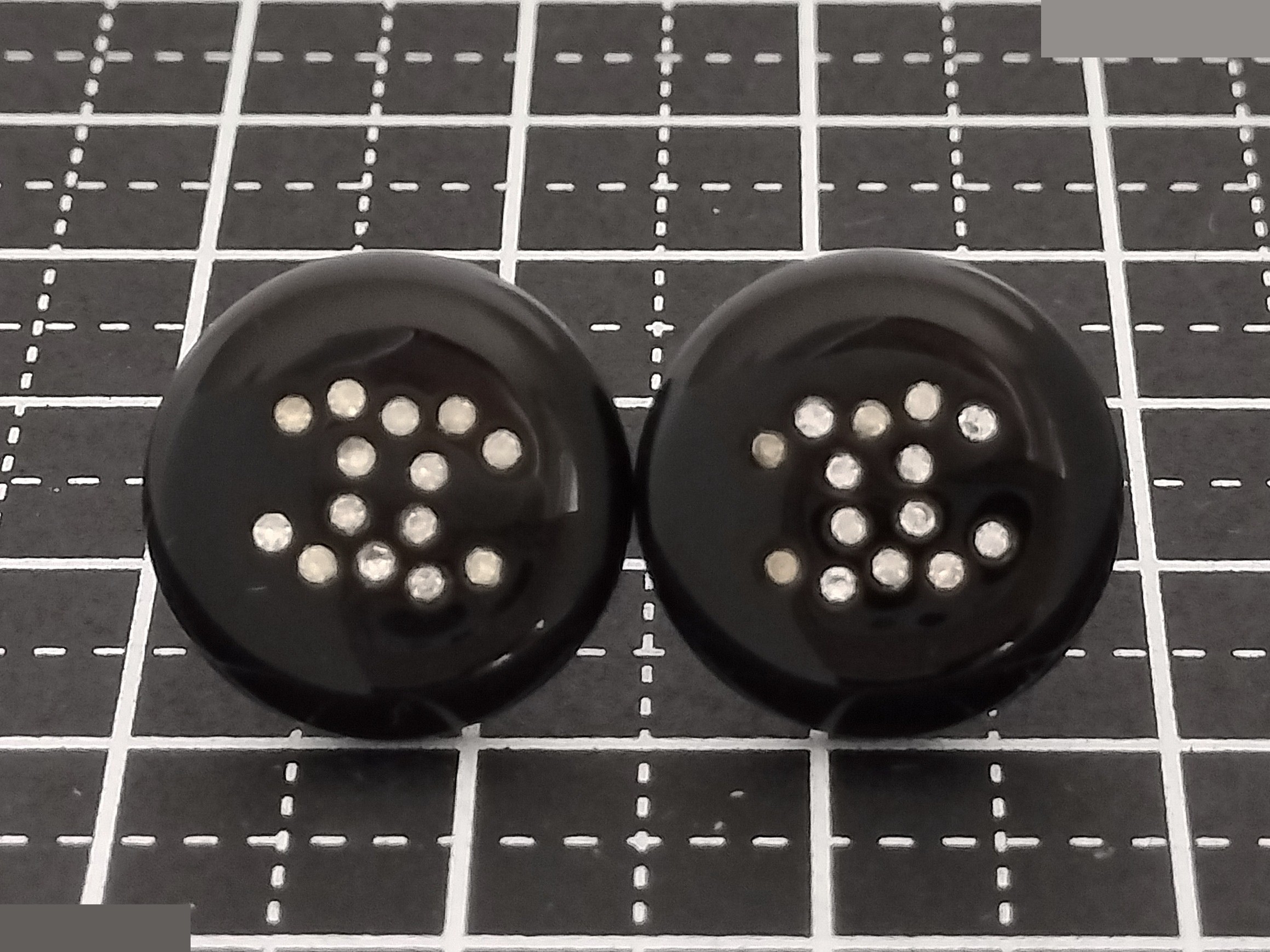 Coco Rhinestone Black Earrings — view 5